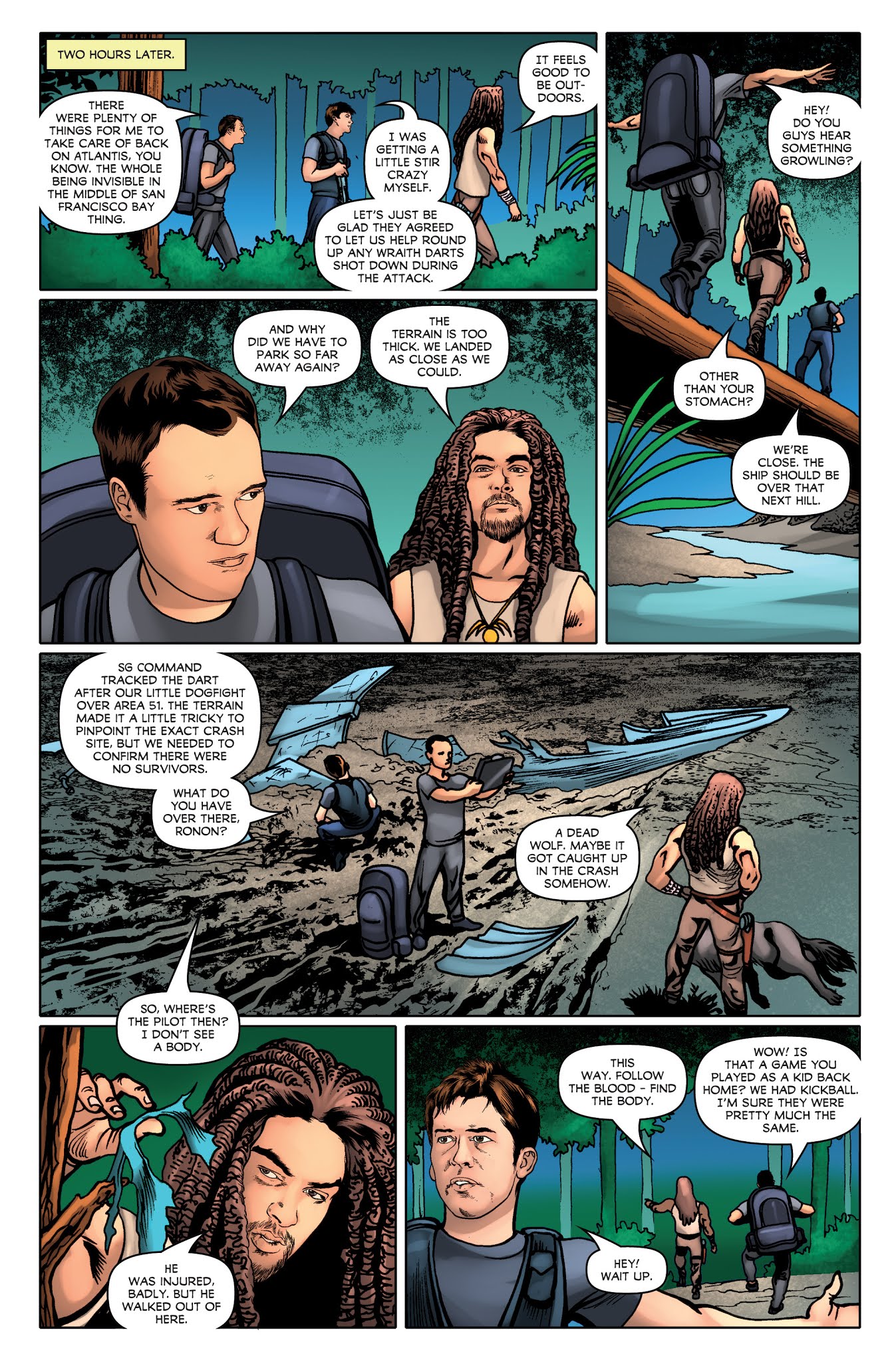 Read online Stargate Atlantis / Stargate Universe Anthology comic -  Issue #2 - 15