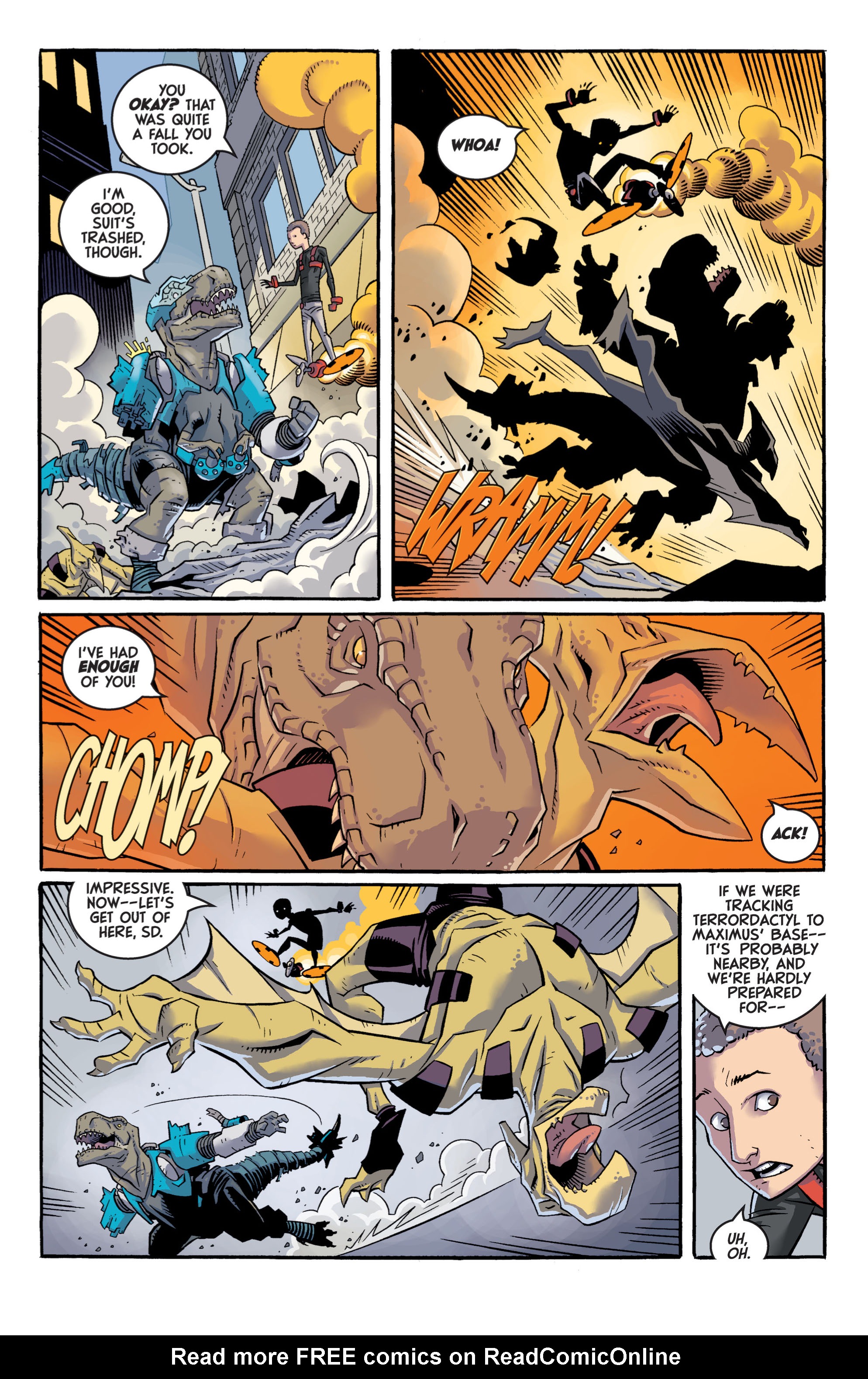 Read online Super Dinosaur (2011) comic -  Issue #4 - 9