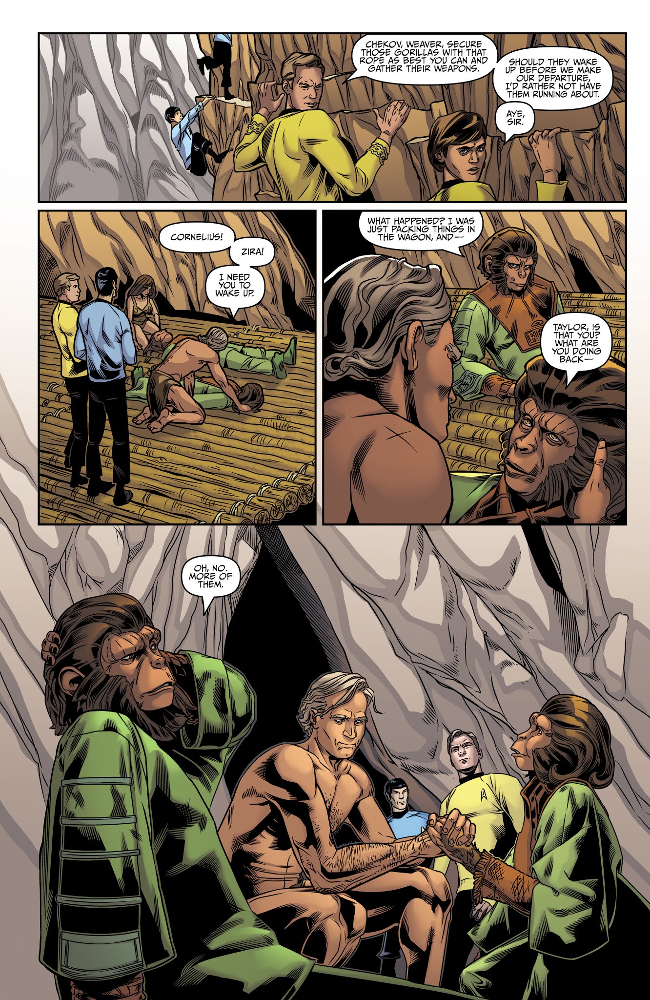 Read online Star Trek/Planet of the Apes: The Primate Directive comic -  Issue # _TPB - 41