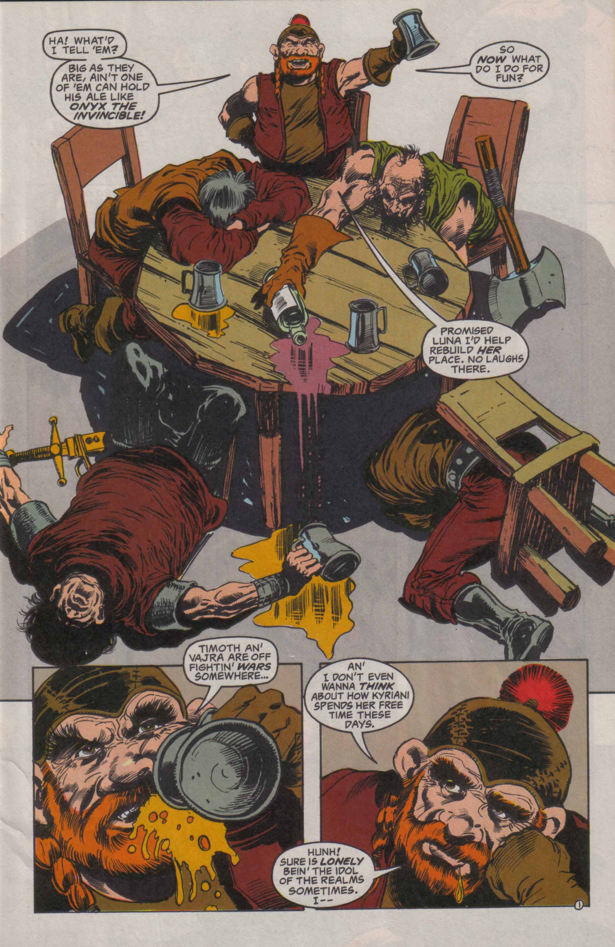 Read online Advanced Dungeons & Dragons comic -  Issue #23 - 2