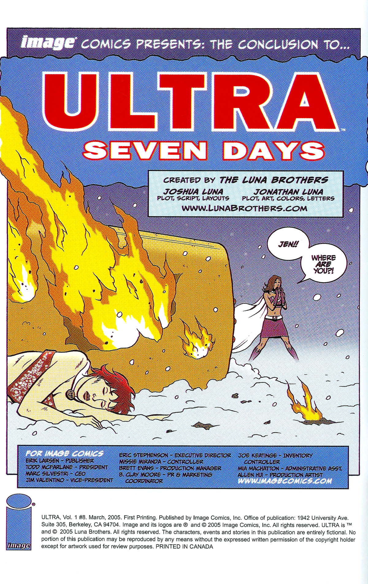 Read online Ultra comic -  Issue #8 - 2