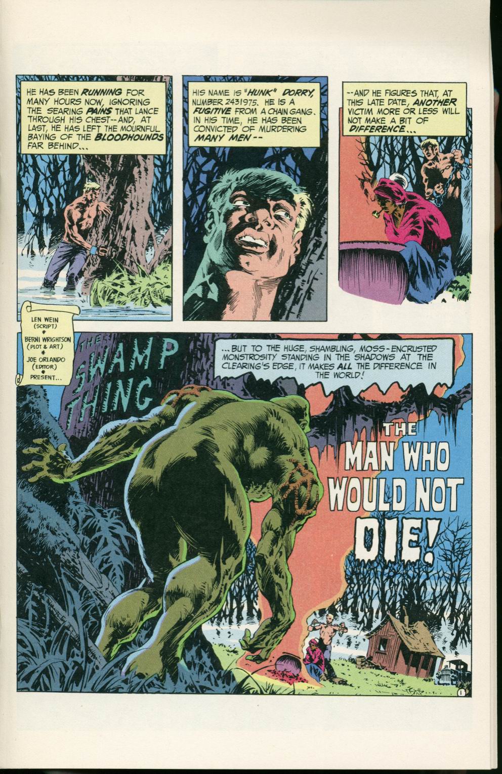 Read online Roots of the Swamp Thing comic -  Issue #5 - 23