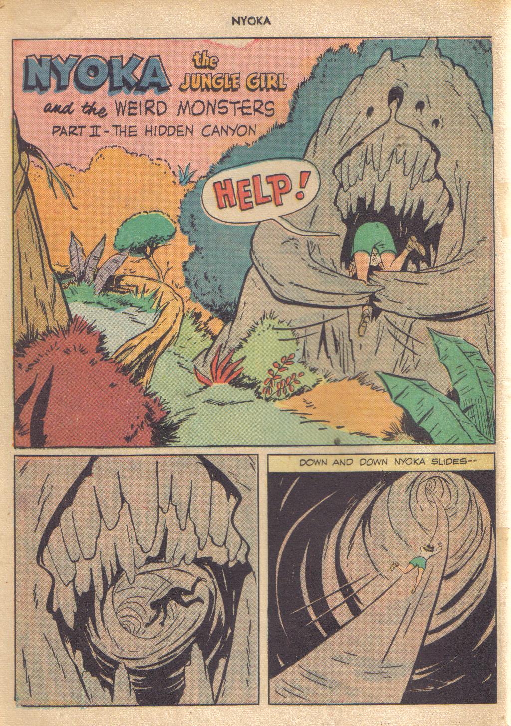 Read online Nyoka the Jungle Girl (1945) comic -  Issue #22 - 17
