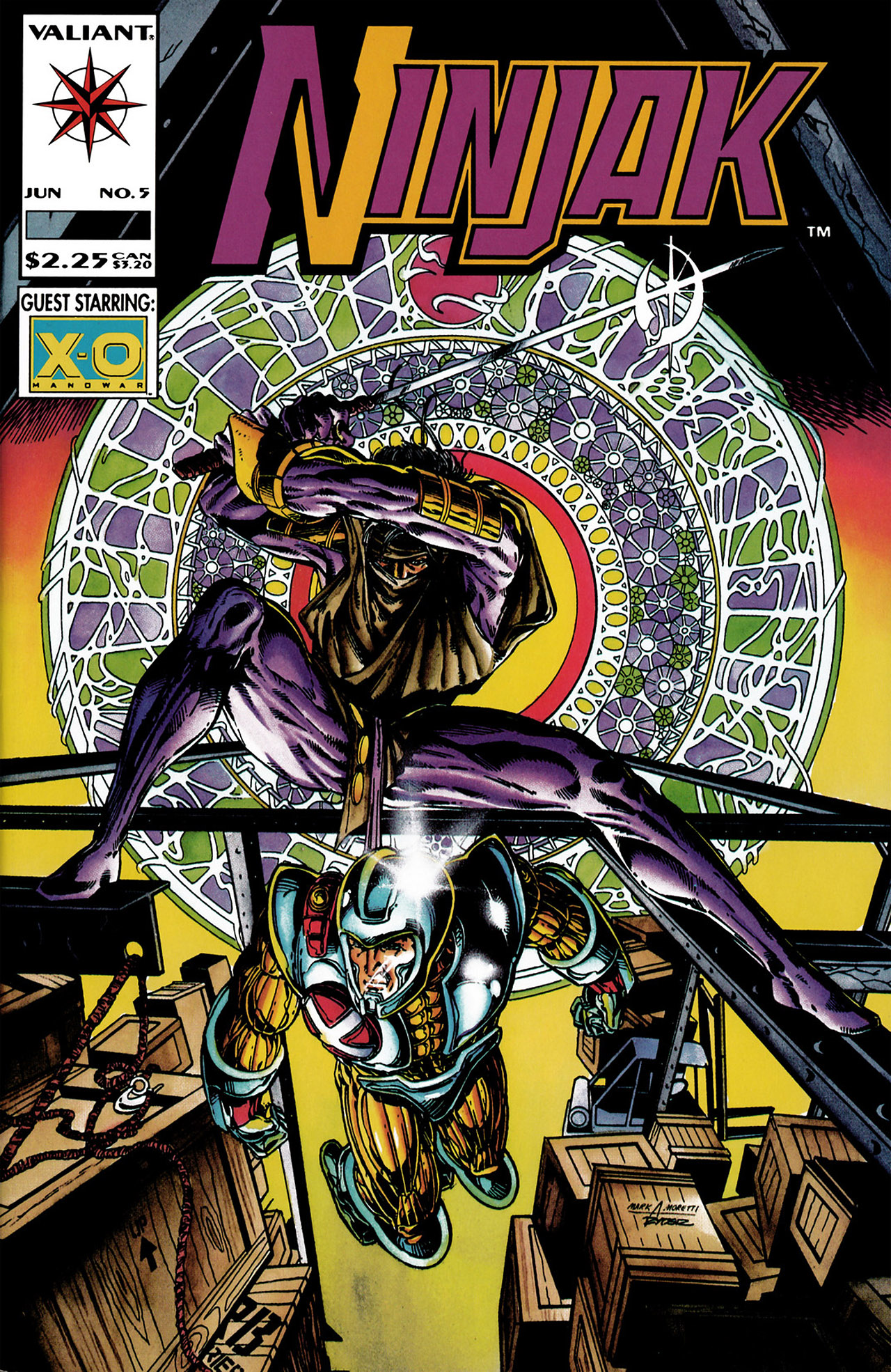 Read online Ninjak (1994) comic -  Issue #5 - 1