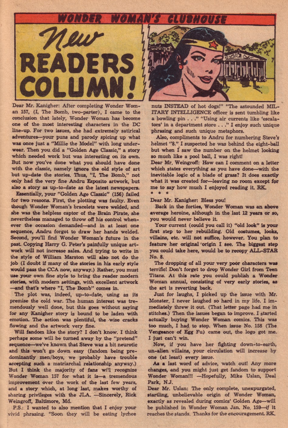 Read online Wonder Woman (1942) comic -  Issue #161 - 33