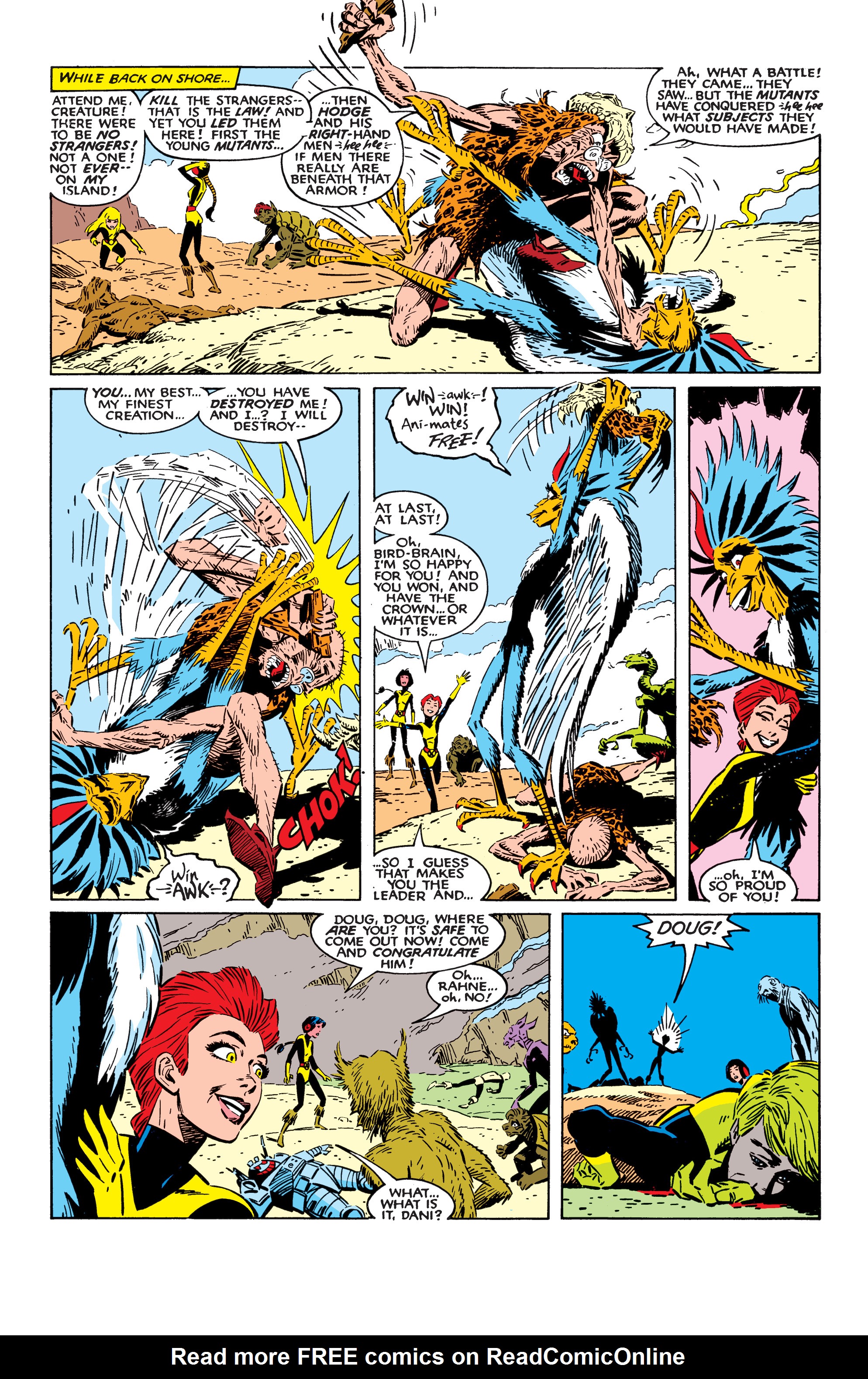 Read online X-Men Milestones: Fall of the Mutants comic -  Issue # TPB (Part 2) - 53