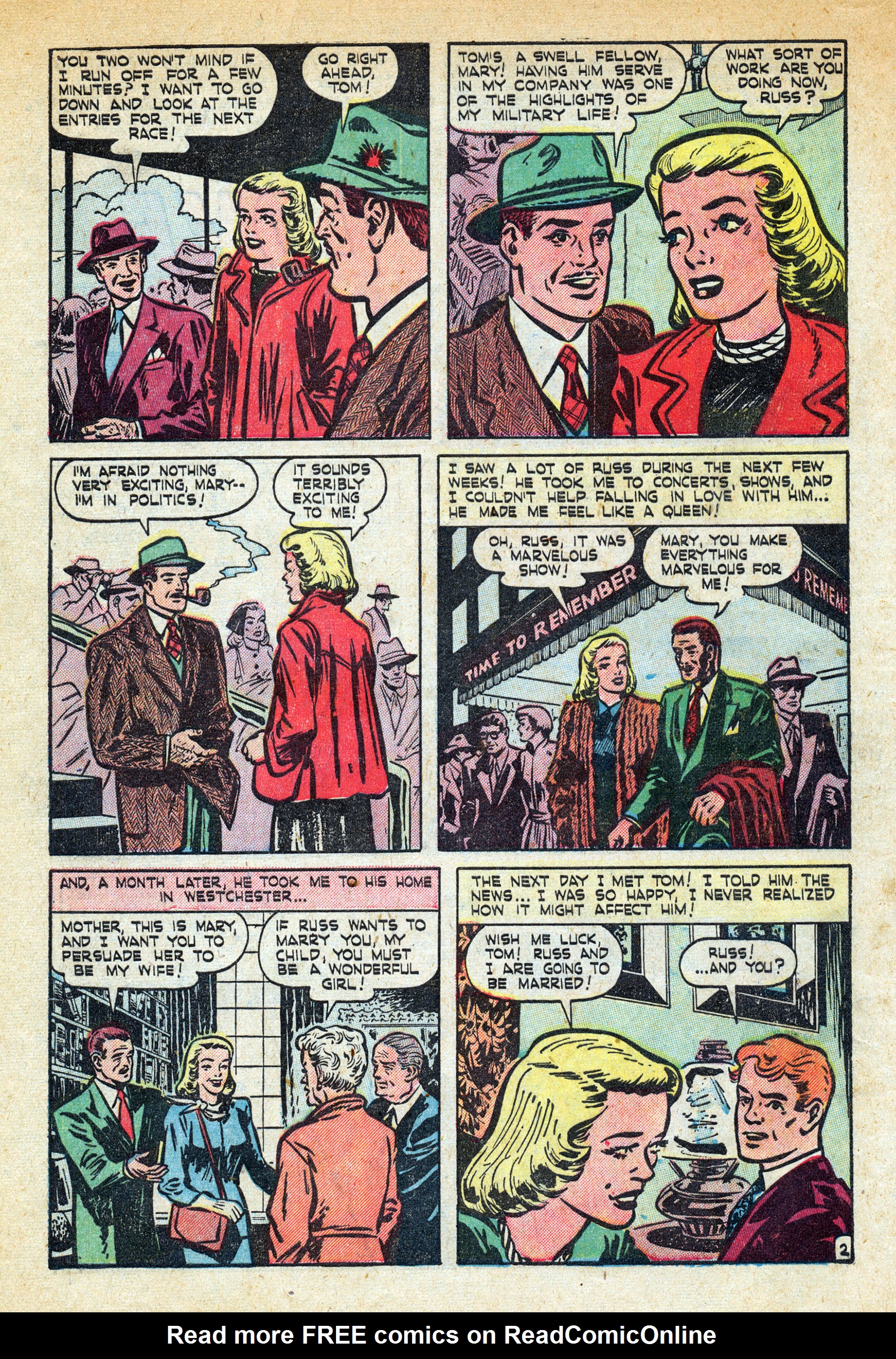 Read online Romance Diary comic -  Issue #1 - 4