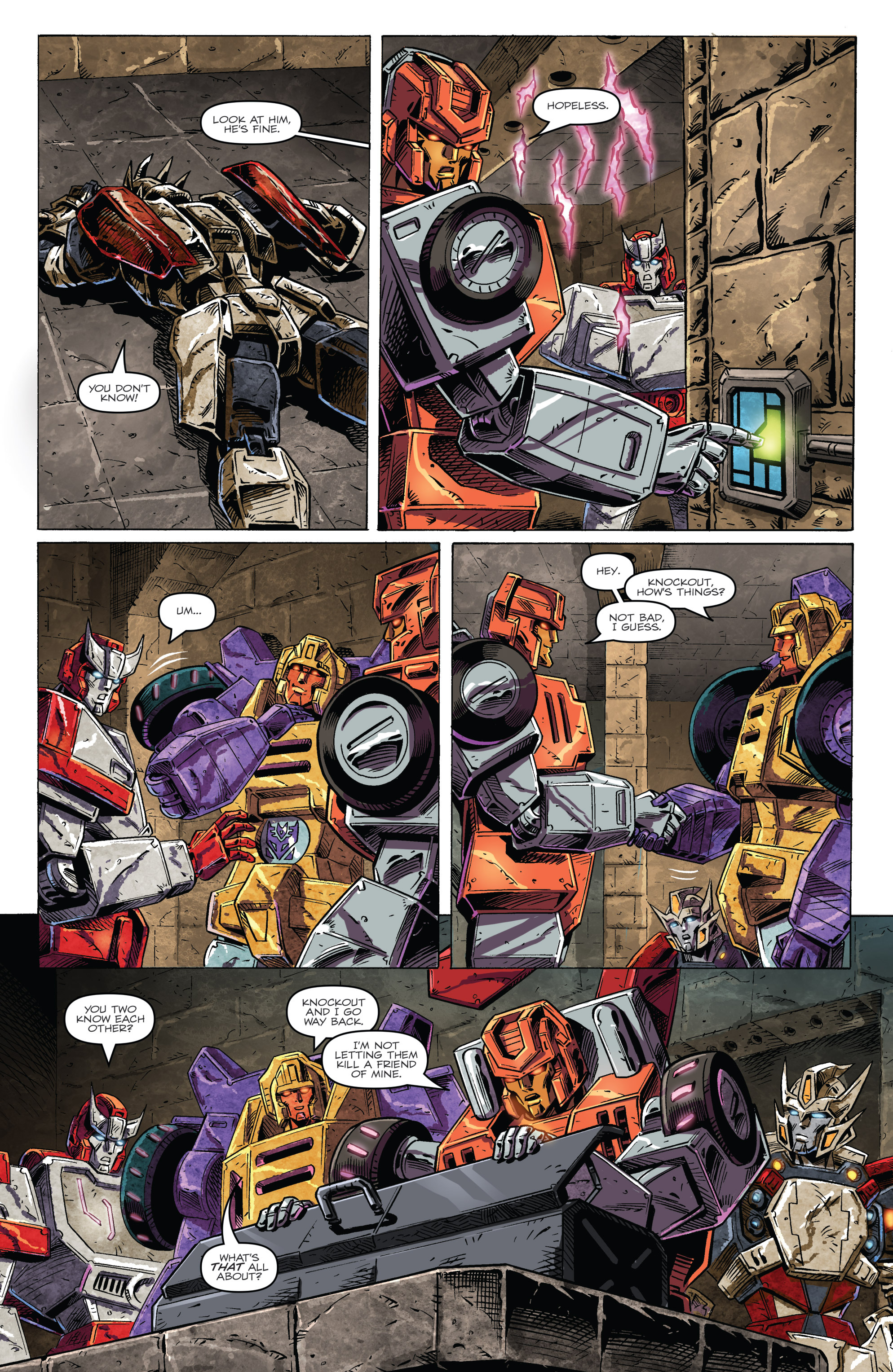 Read online The Transformers: Drift - Empire of Stone comic -  Issue #2 - 17