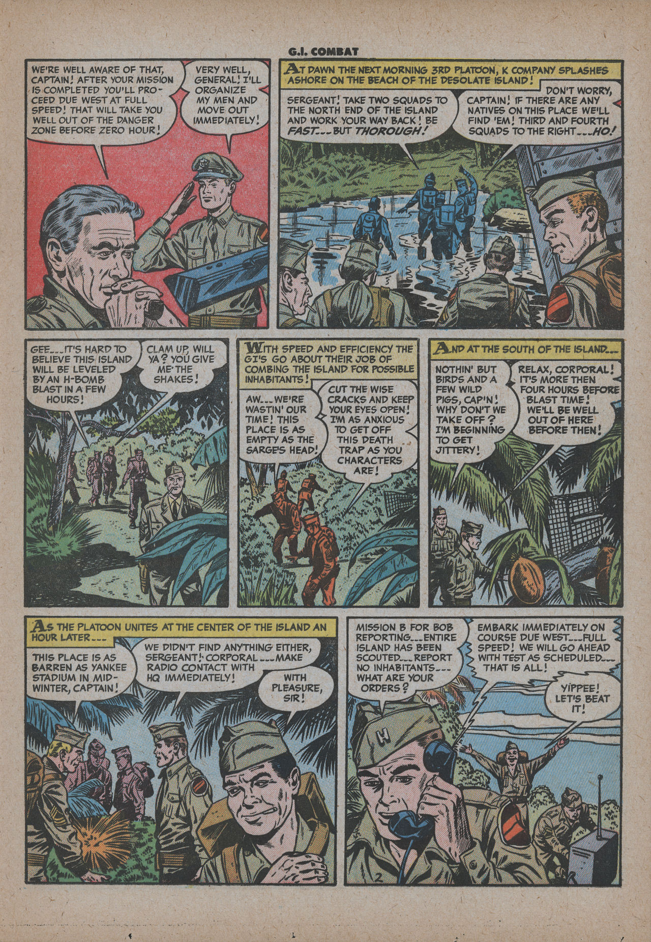 Read online G.I. Combat (1952) comic -  Issue #25 - 13