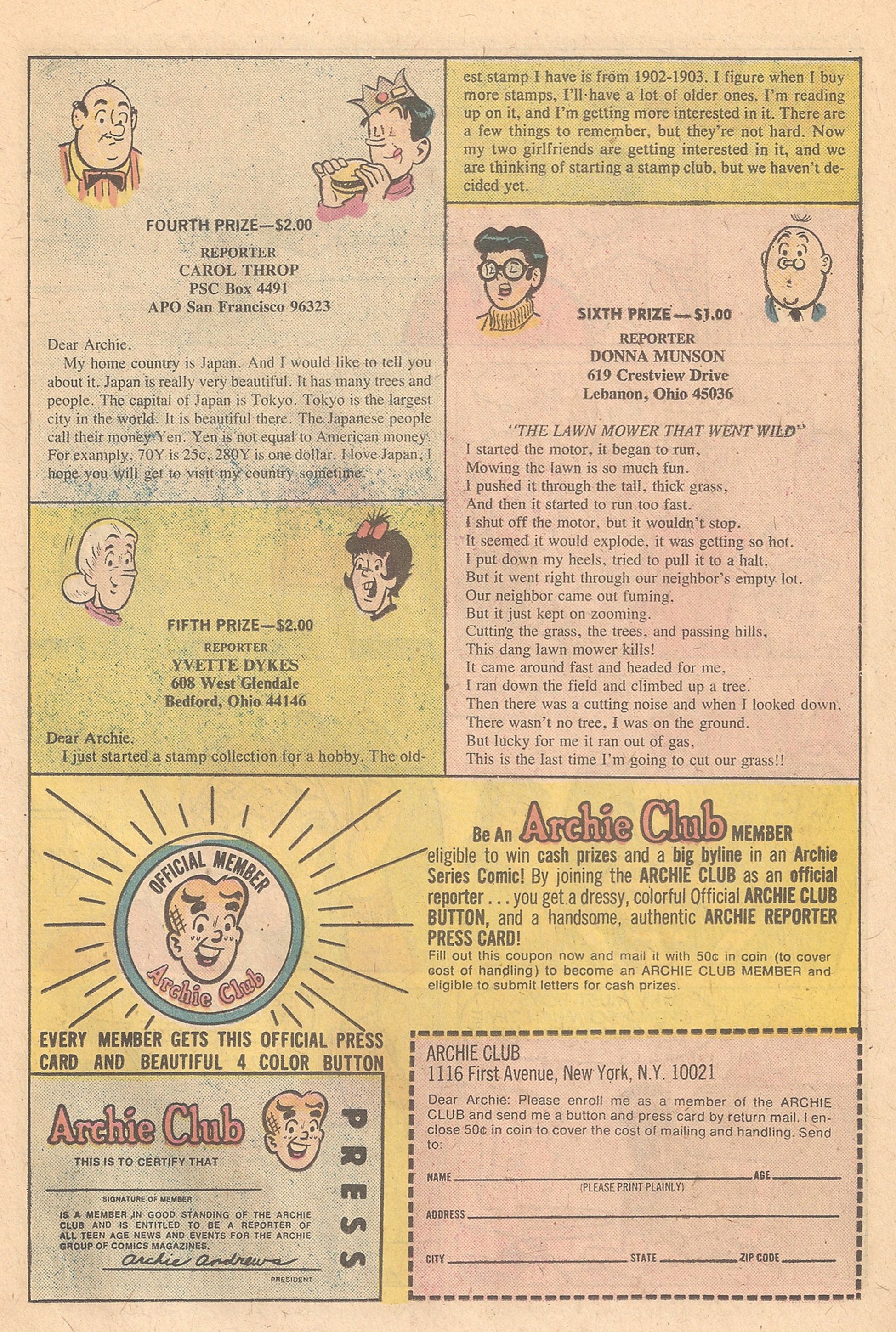 Read online Archie Giant Series Magazine comic -  Issue #232 - 23