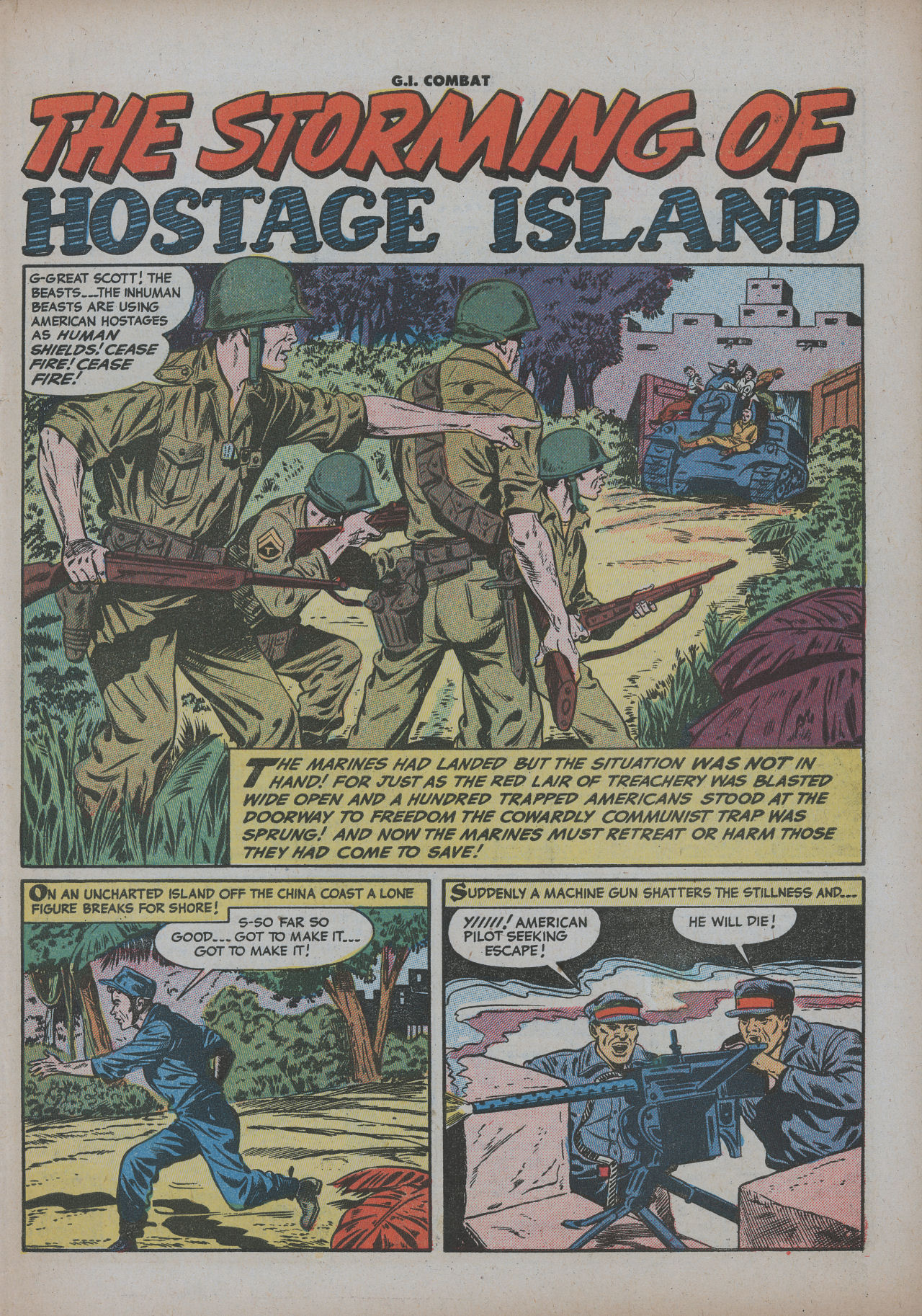 Read online G.I. Combat (1952) comic -  Issue #28 - 27