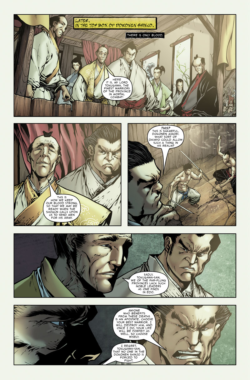 Read online Samurai's Blood comic -  Issue #4 - 13
