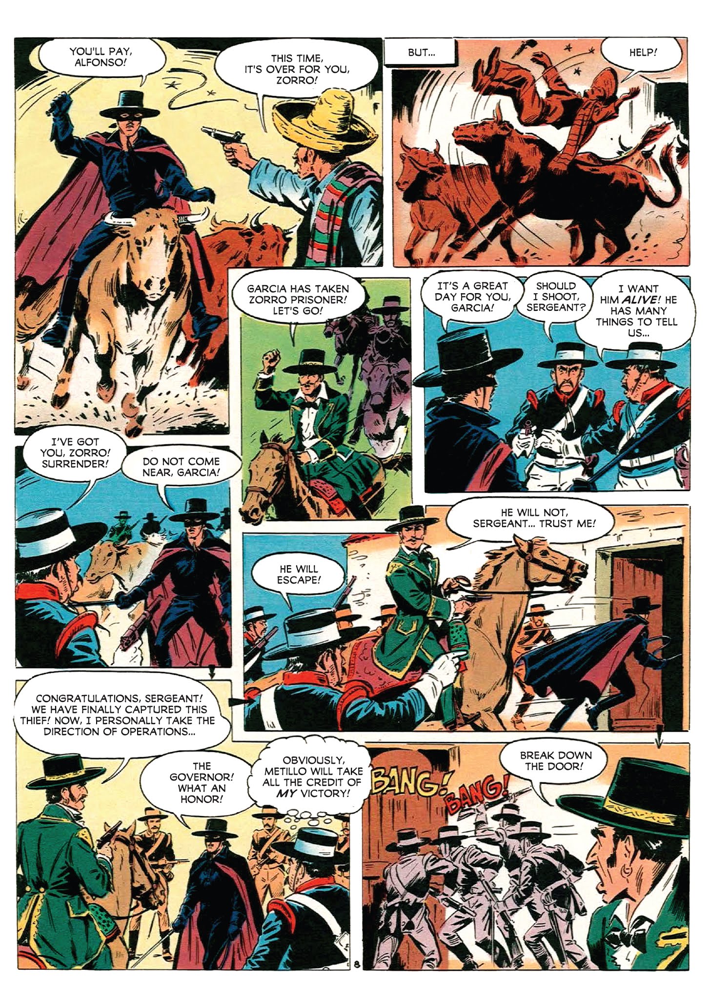 Read online Zorro: Legendary Adventures comic -  Issue # Full - 20