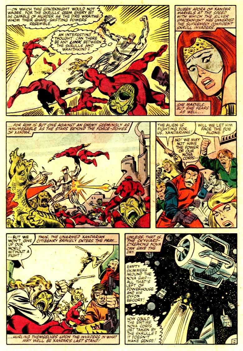Read online ROM (1979) comic -  Issue #24 - 13