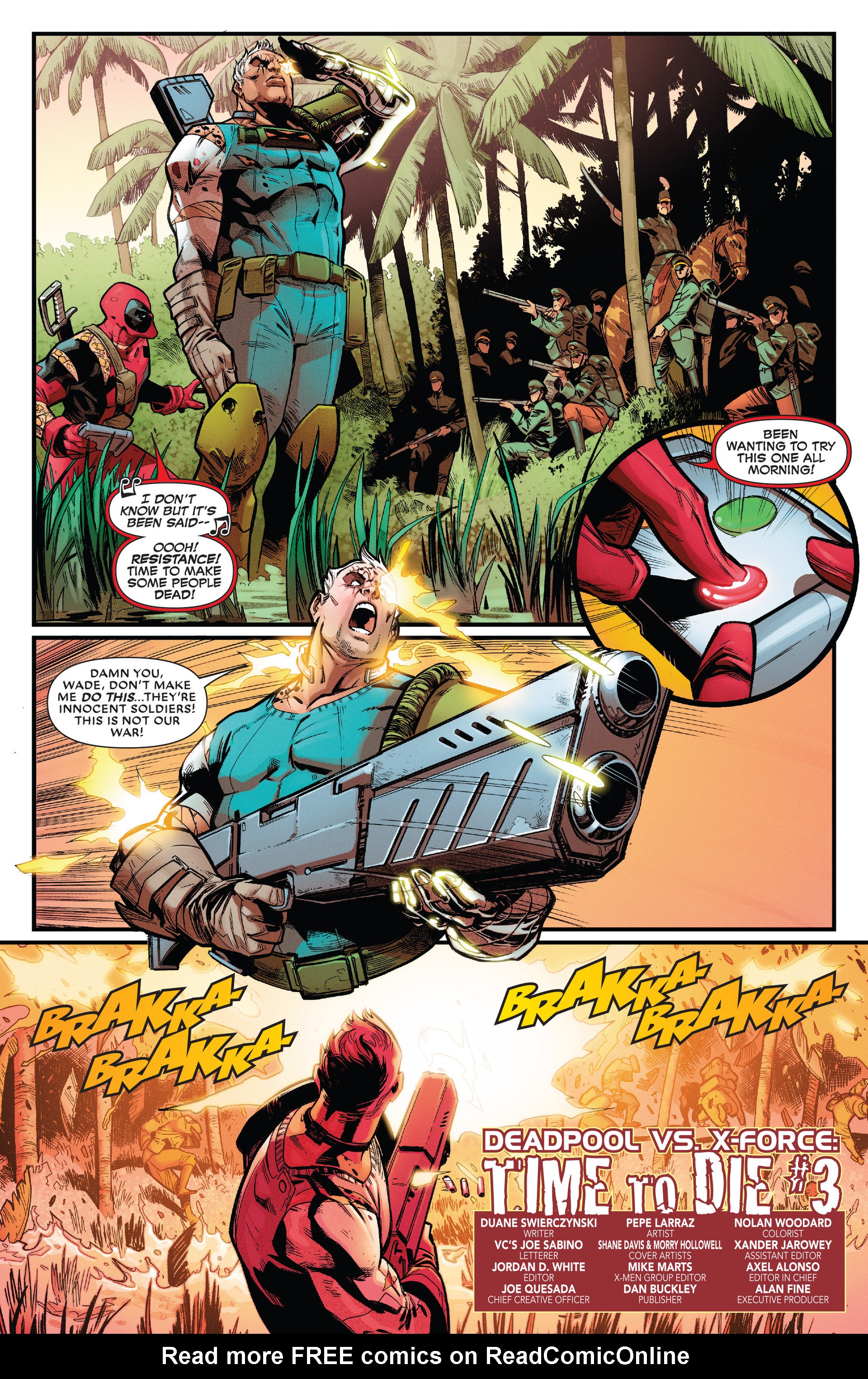 Read online Deadpool vs. X-Force comic -  Issue #3 - 5