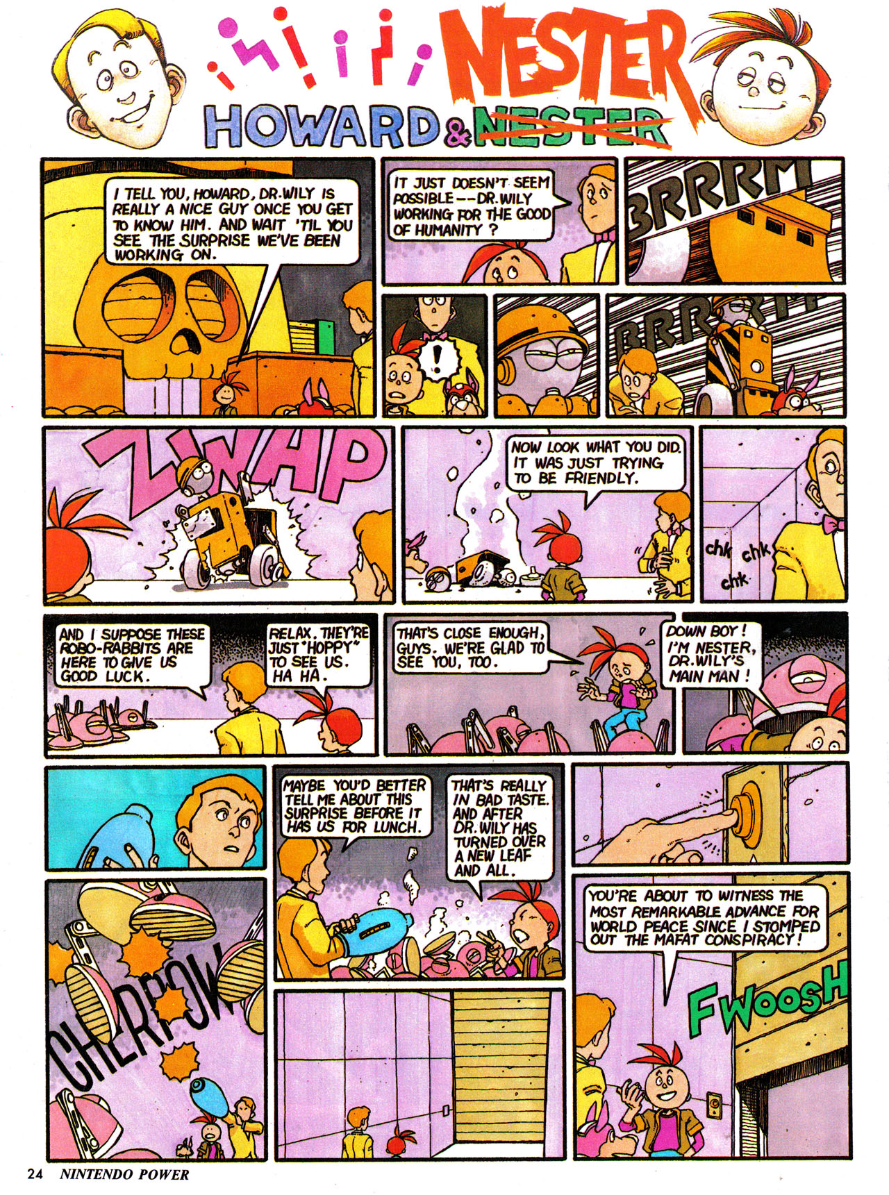 Read online Nintendo Power comic -  Issue #21 - 27