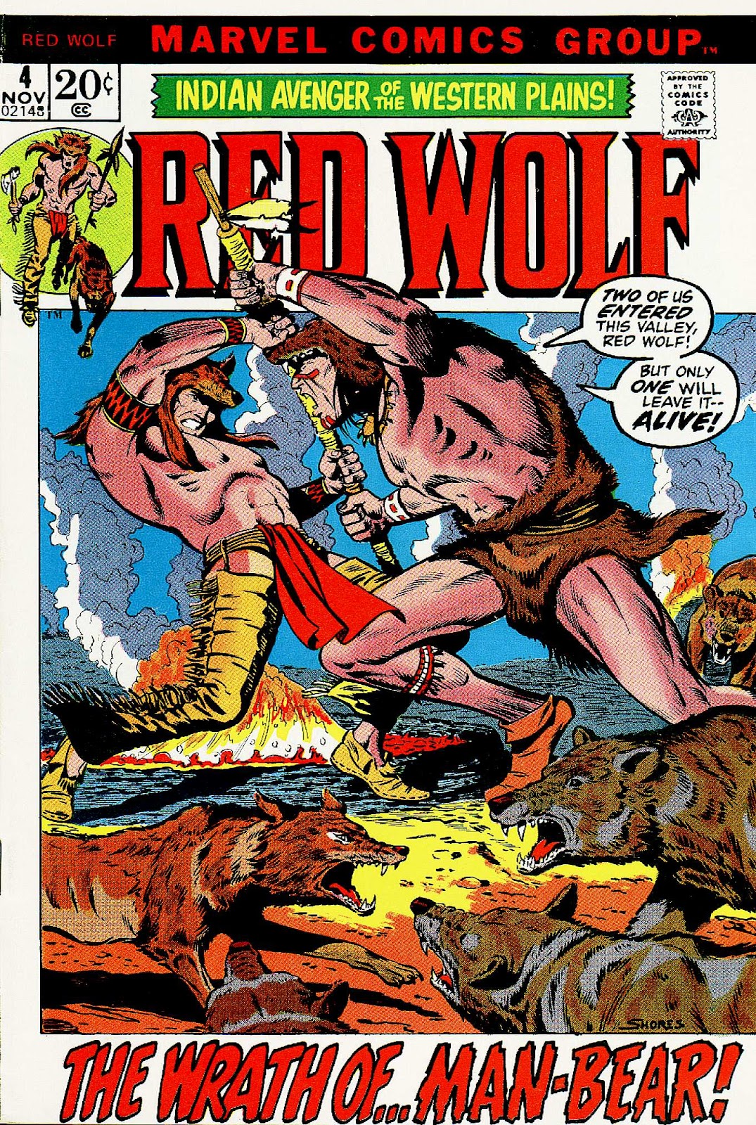 Red Wolf (1972) 4 Page 1