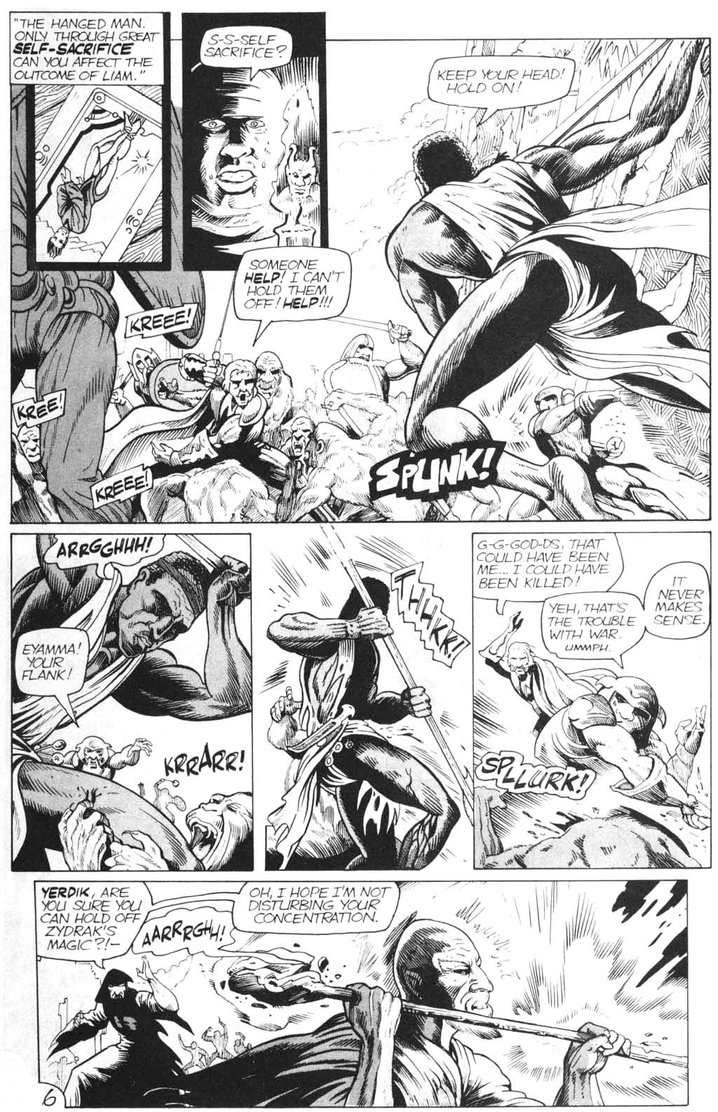 Read online Adventurers (1988) comic -  Issue #4 - 7