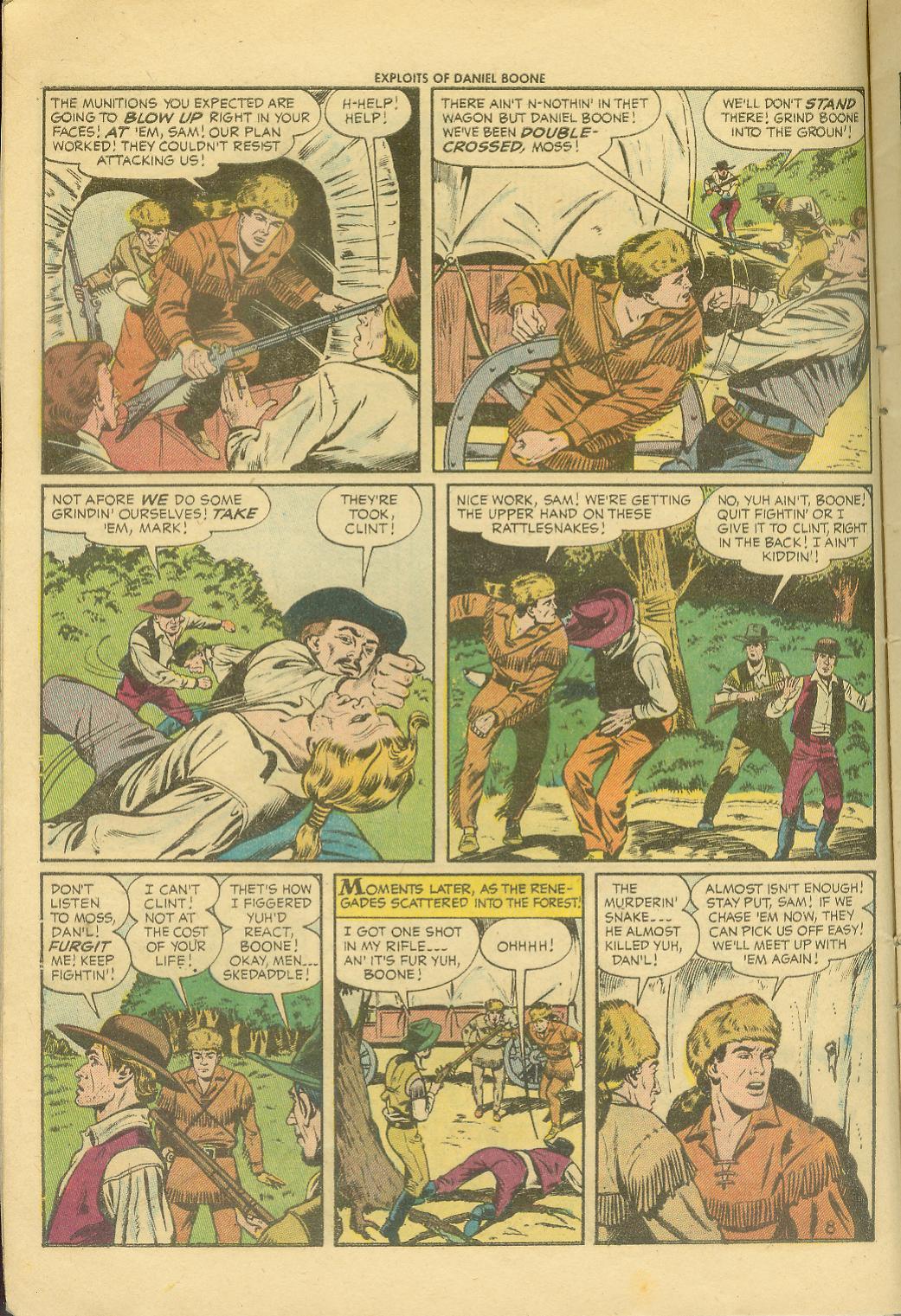 Read online Exploits of Daniel Boone comic -  Issue #6 - 10