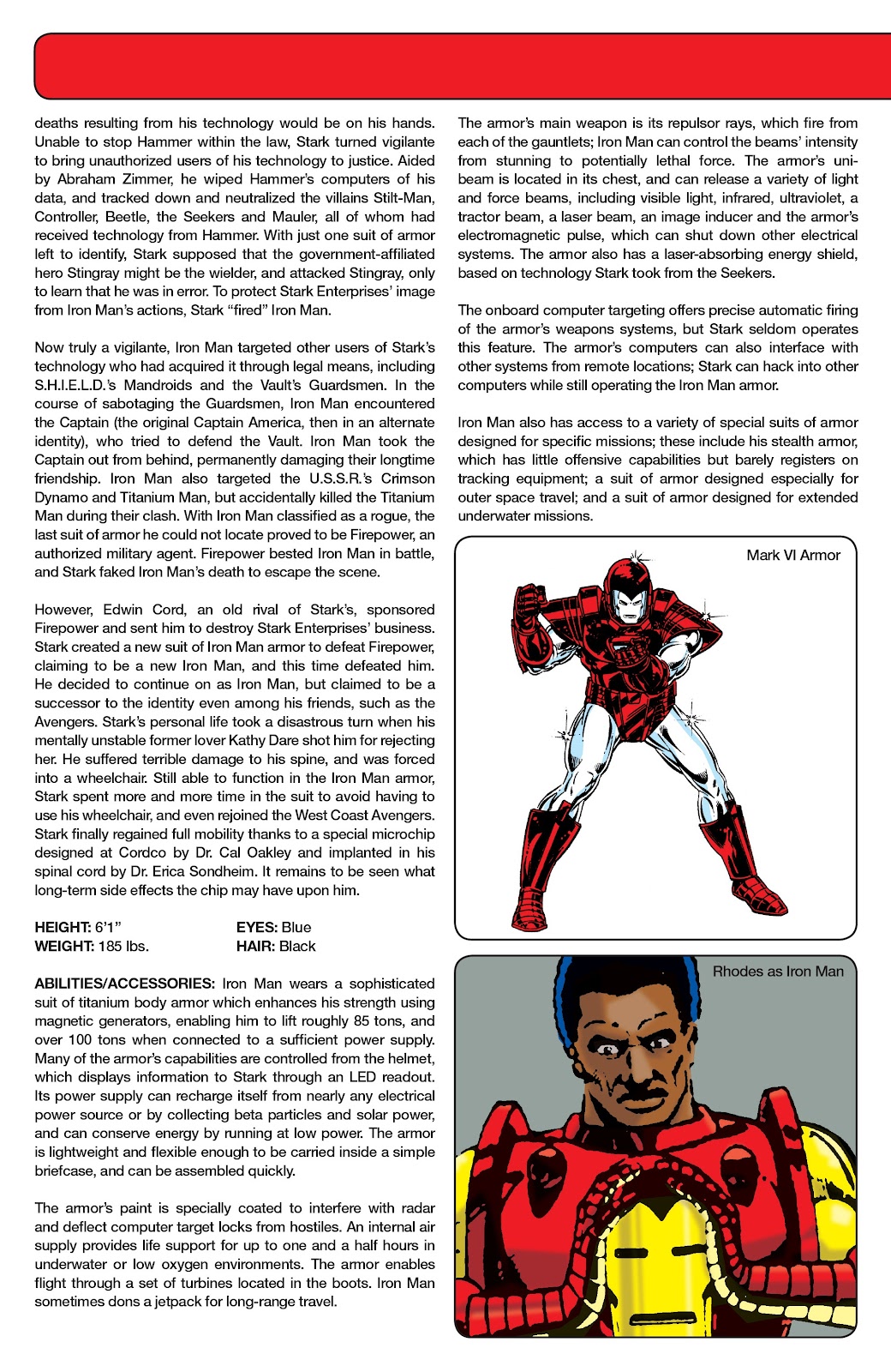 Marvel Legacy:  The 1980's Handbook issue Full - Page 30