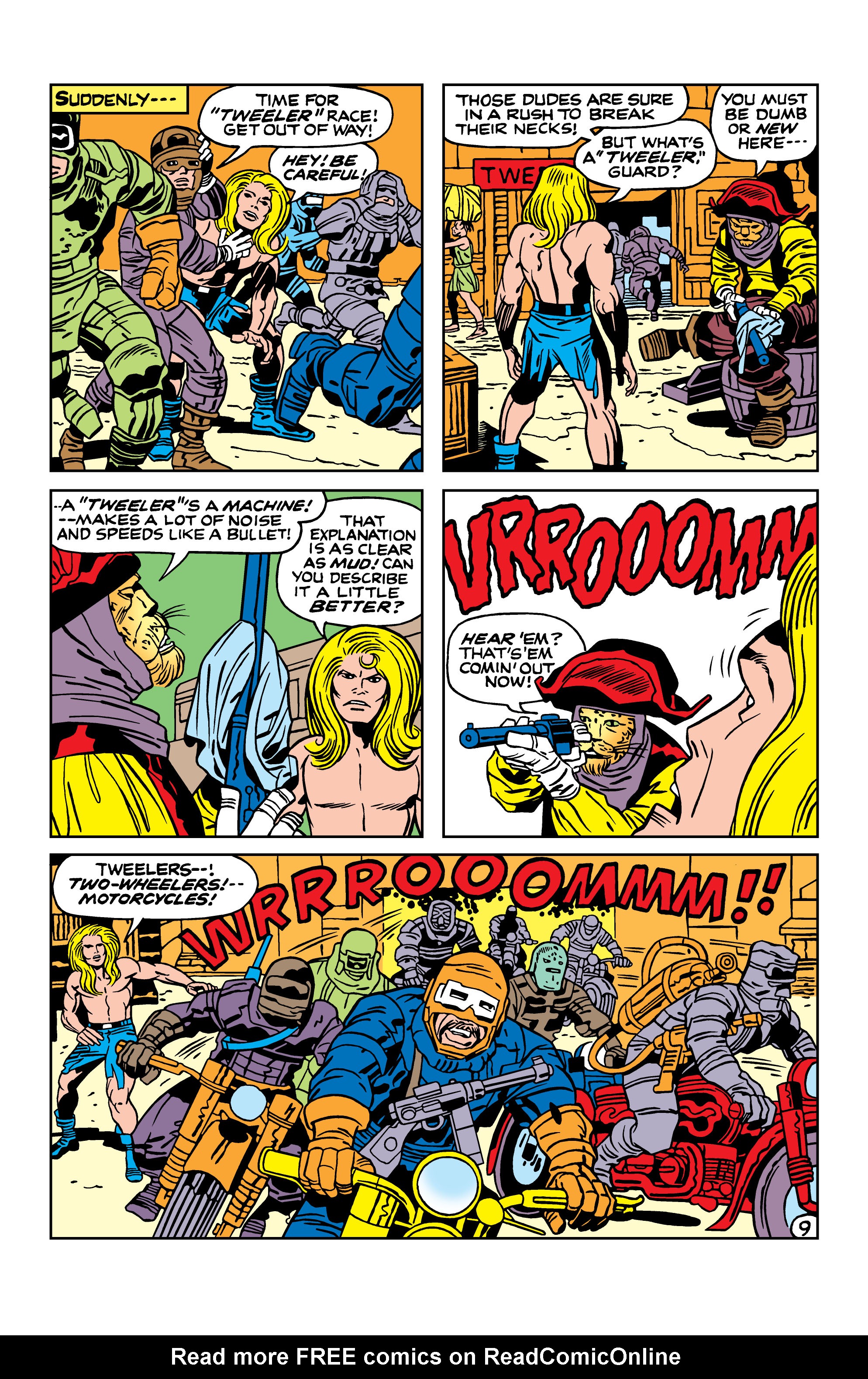 Read online Kamandi, The Last Boy On Earth comic -  Issue #13 - 10