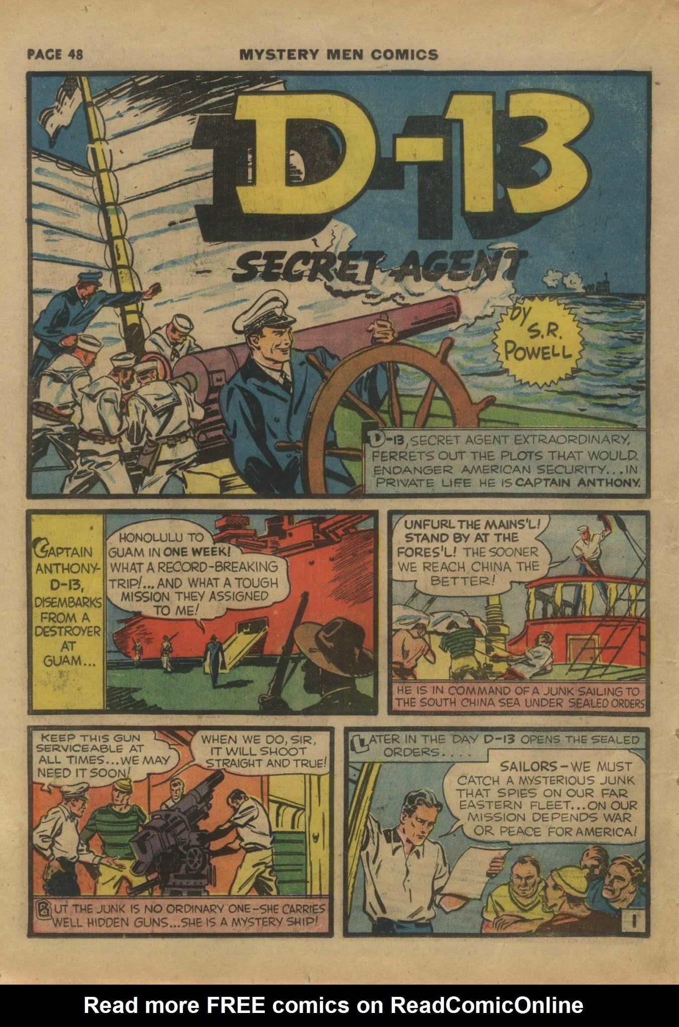 Read online Mystery Men Comics comic -  Issue #14 - 50