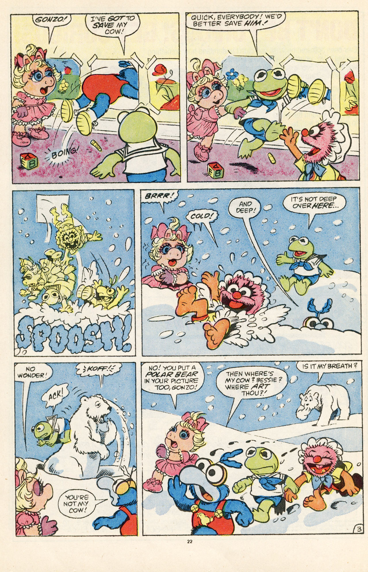 Read online Muppet Babies comic -  Issue #20 - 23