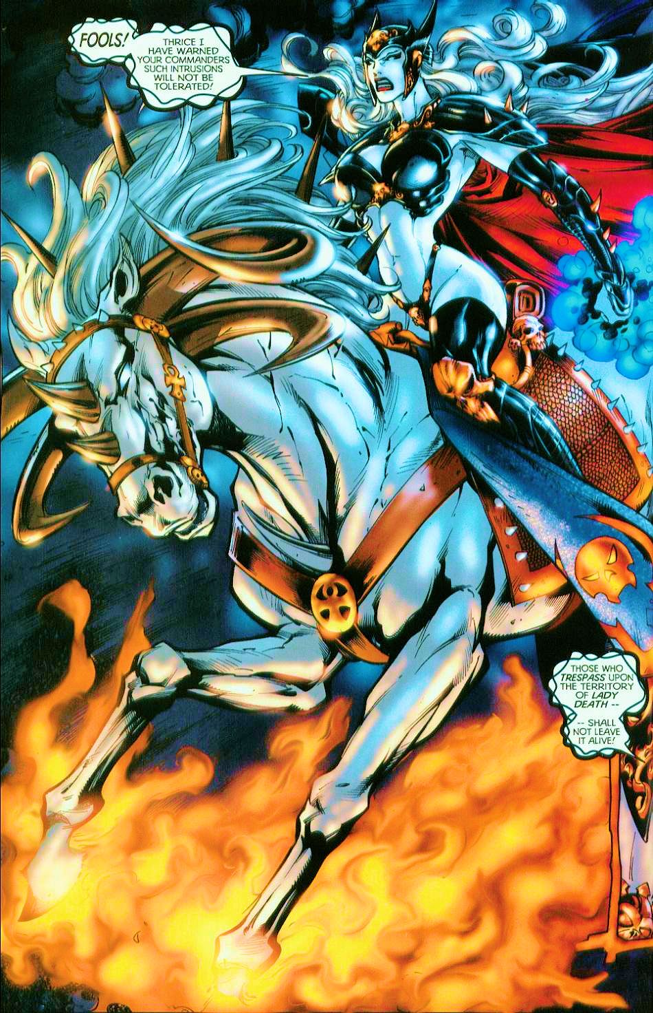 Read online Lady Death: Judgement War comic -  Issue #0 - 20