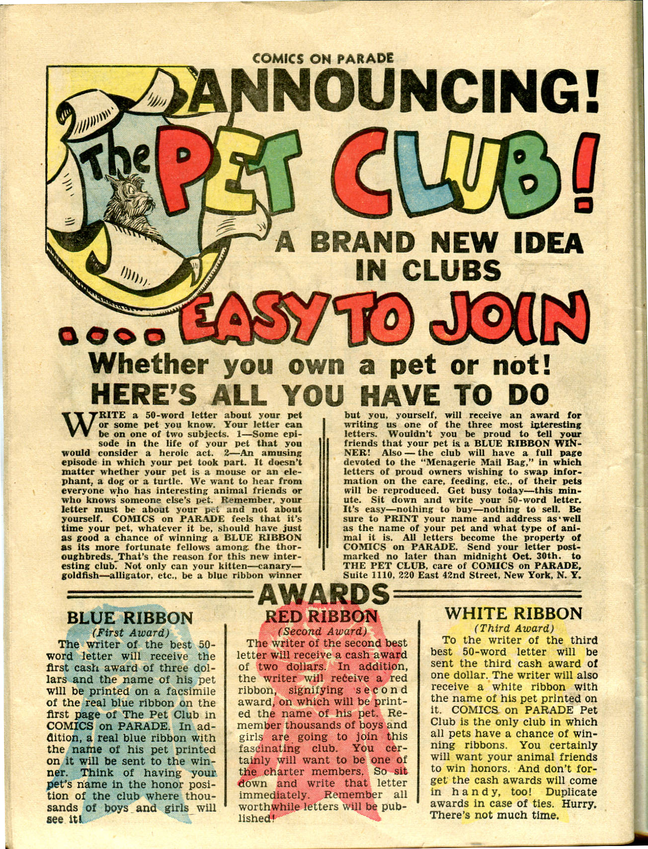 Read online Comics on Parade comic -  Issue #8 - 48