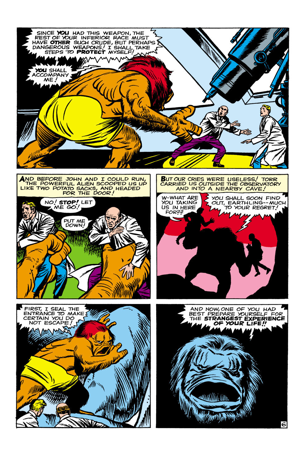 Read online Amazing Adventures (1961) comic -  Issue #1 - 8