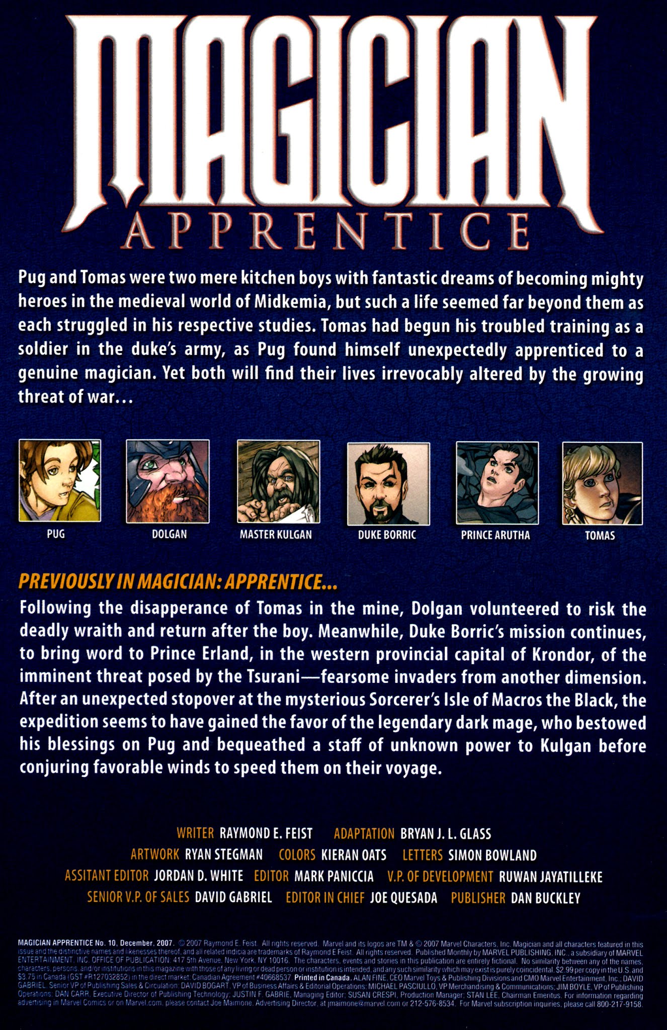 Read online Magician: Apprentice comic -  Issue #10 - 2