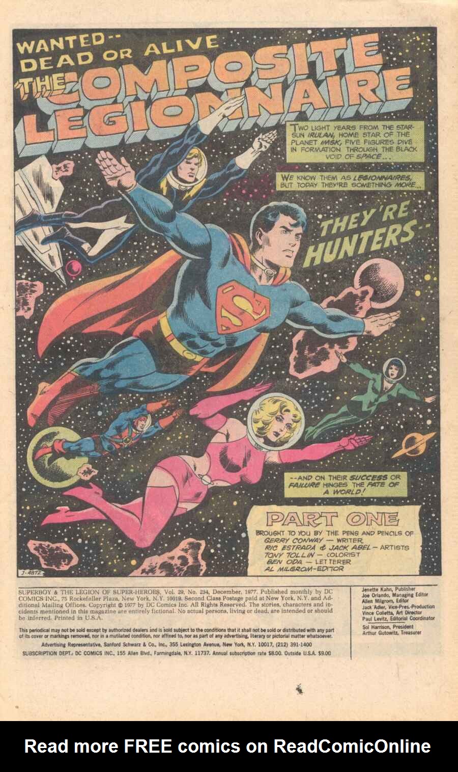 Read online Superboy and the Legion of Super-Heroes (1977) comic -  Issue #234 - 2
