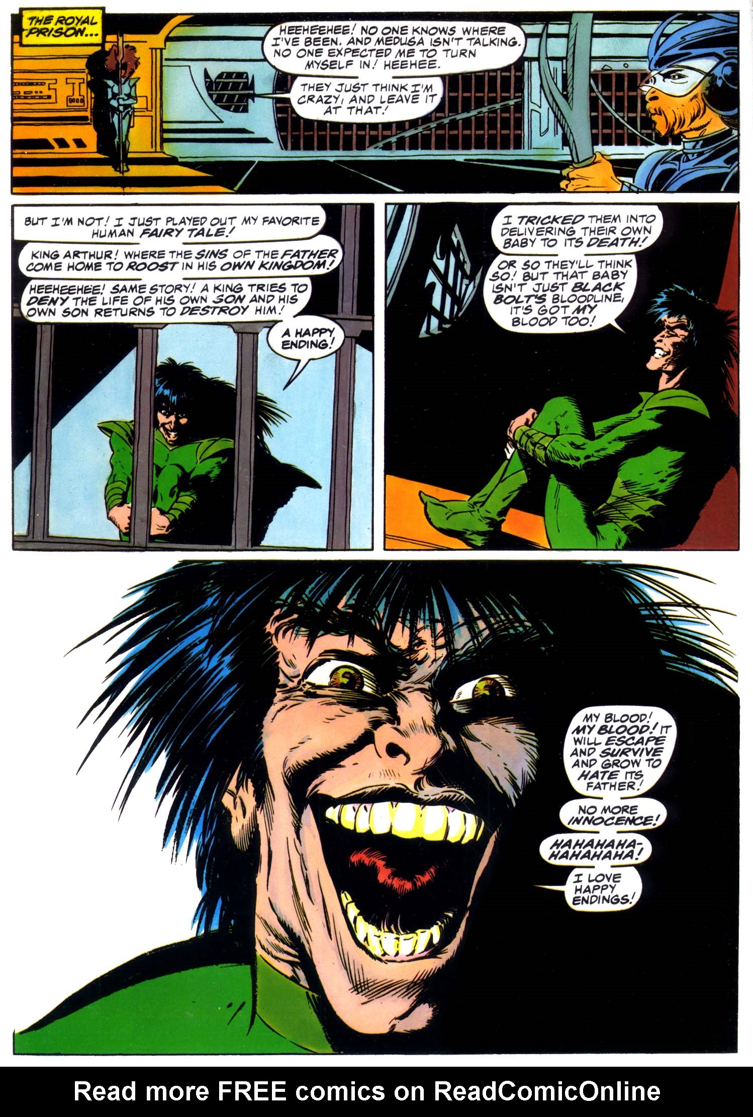 Read online Marvel Graphic Novel comic -  Issue #39 - The Inhumans - 72