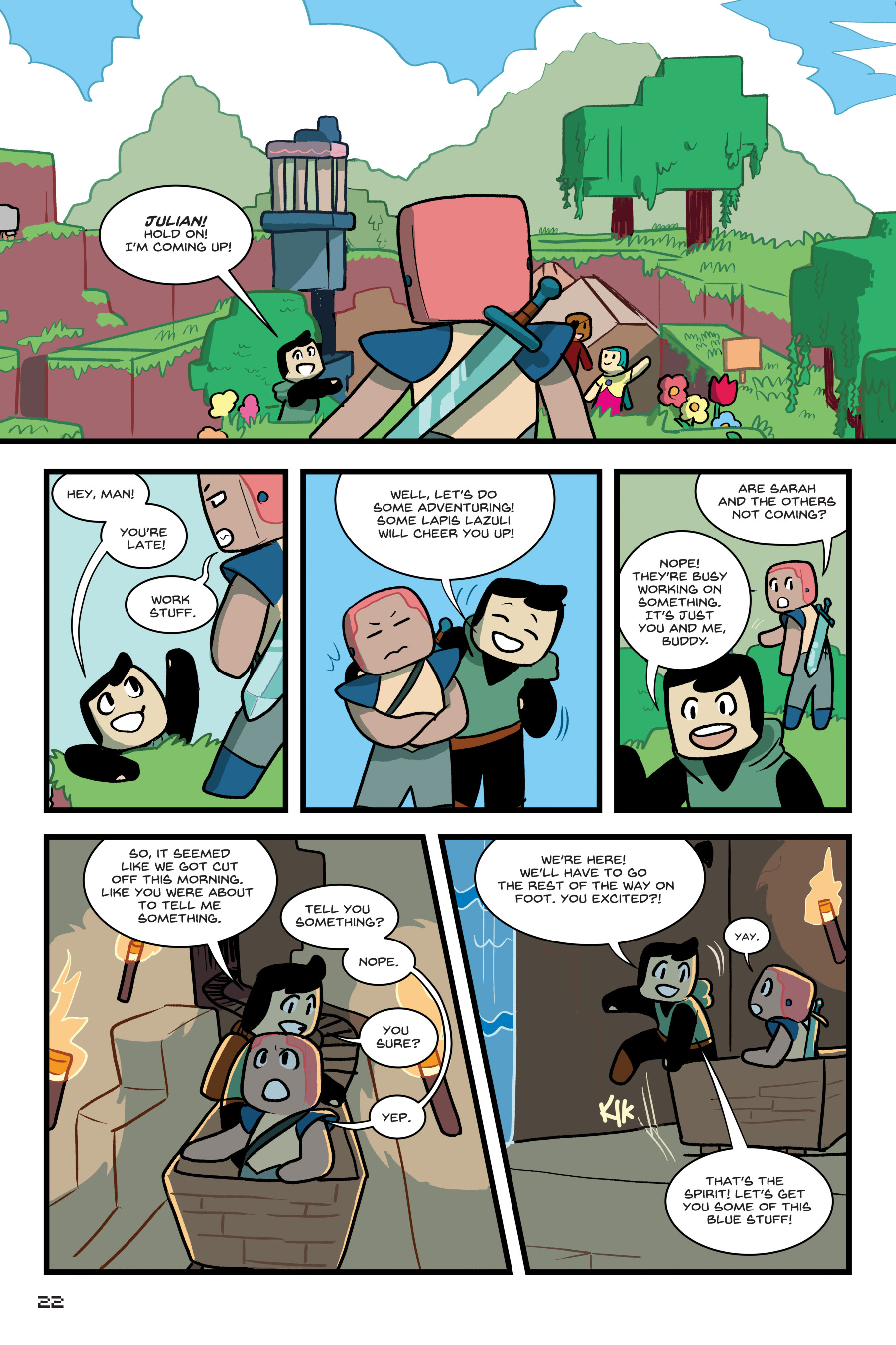Read online Minecraft: Stories From the Overworld comic -  Issue # TPB - 24