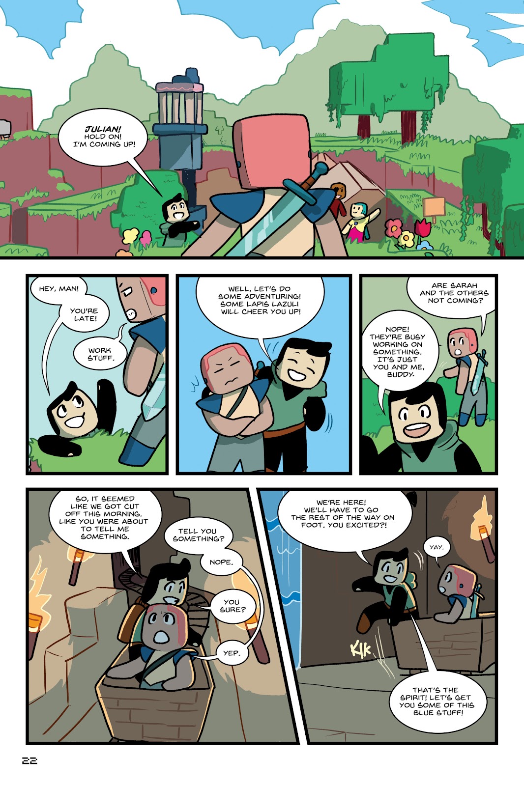 Minecraft: Stories From the Overworld issue TPB - Page 24