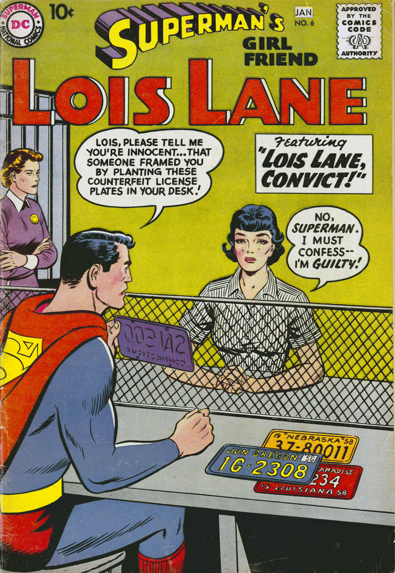 Read online Superman's Girl Friend, Lois Lane comic -  Issue #6 - 1