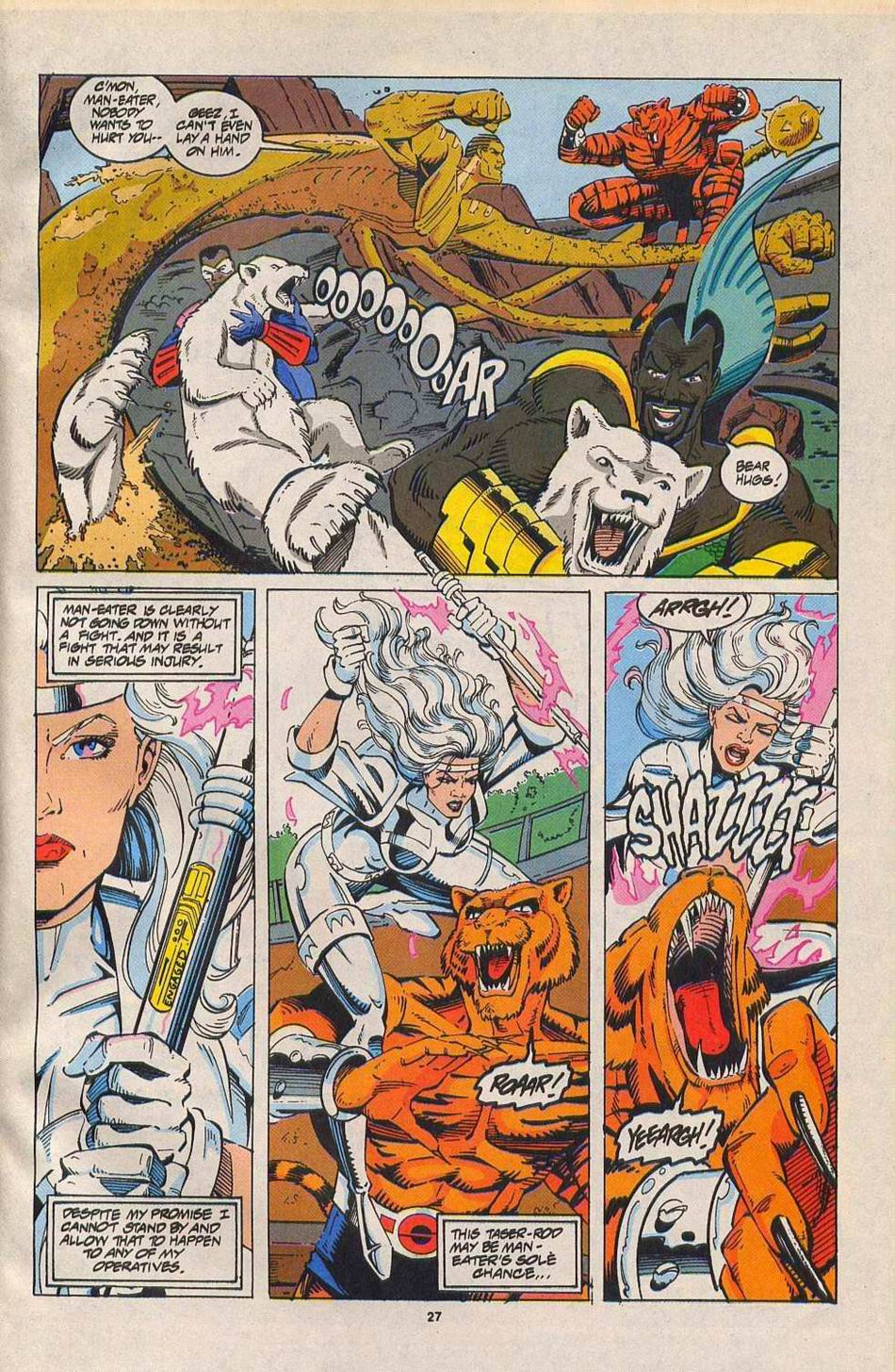 Read online Silver Sable and the Wild Pack comic -  Issue #27 - 21