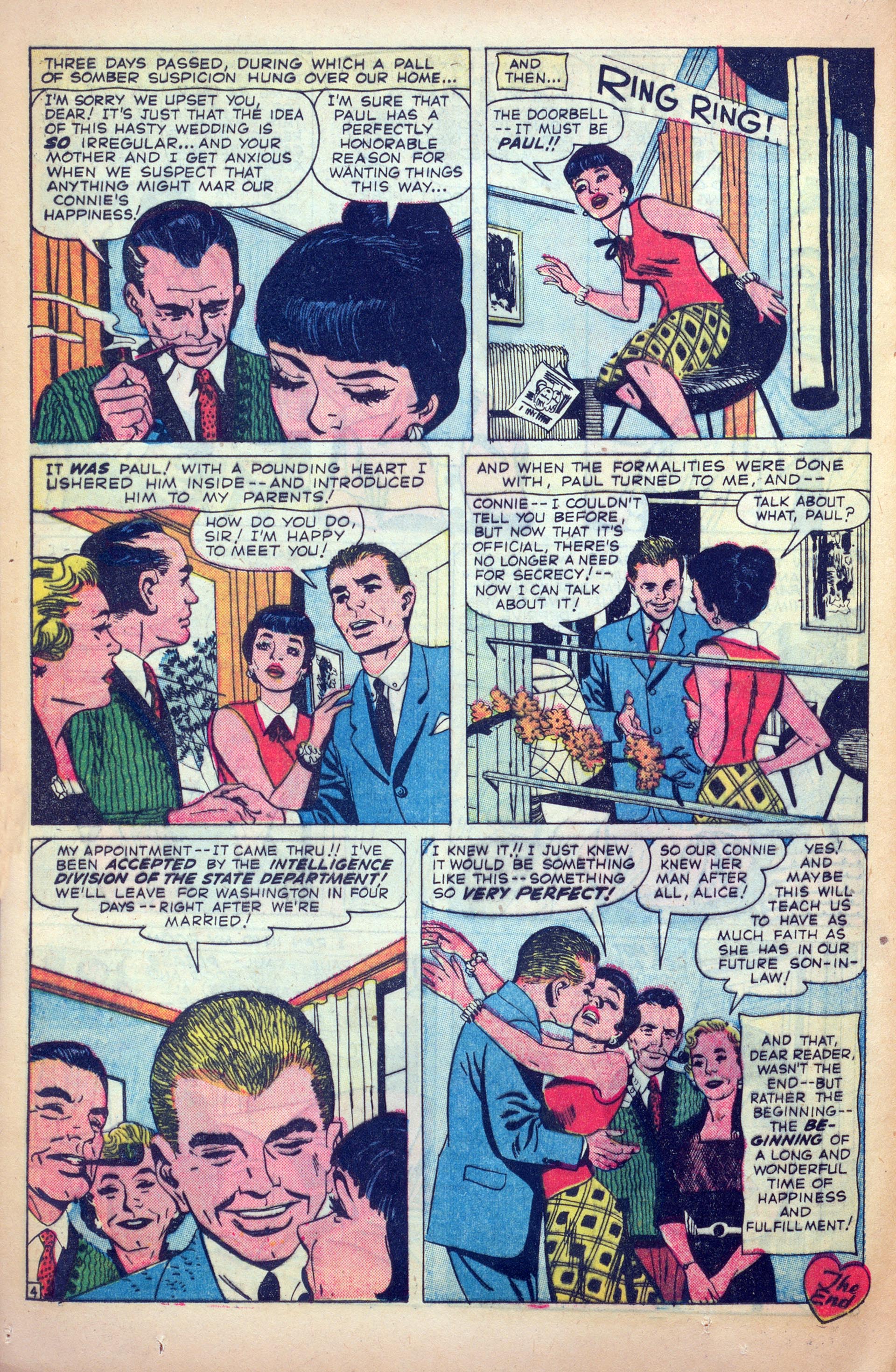 Read online Love Romances comic -  Issue #84 - 24