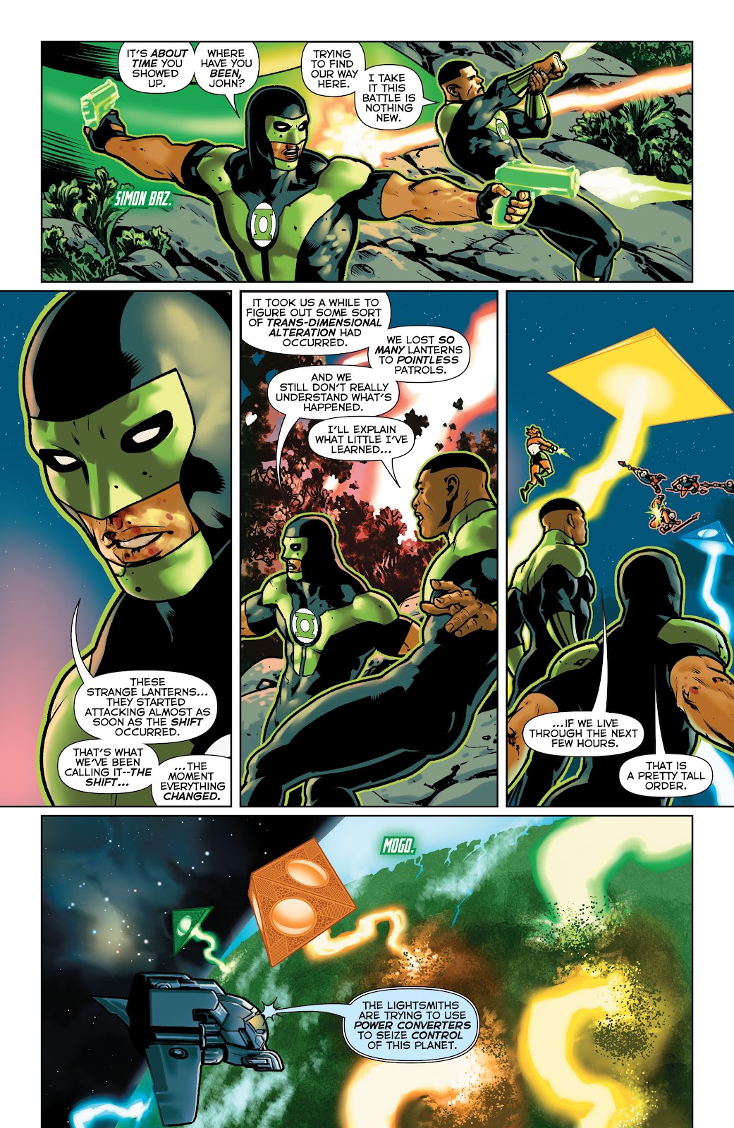Green Lantern: Lost Army issue 6 - Page 5