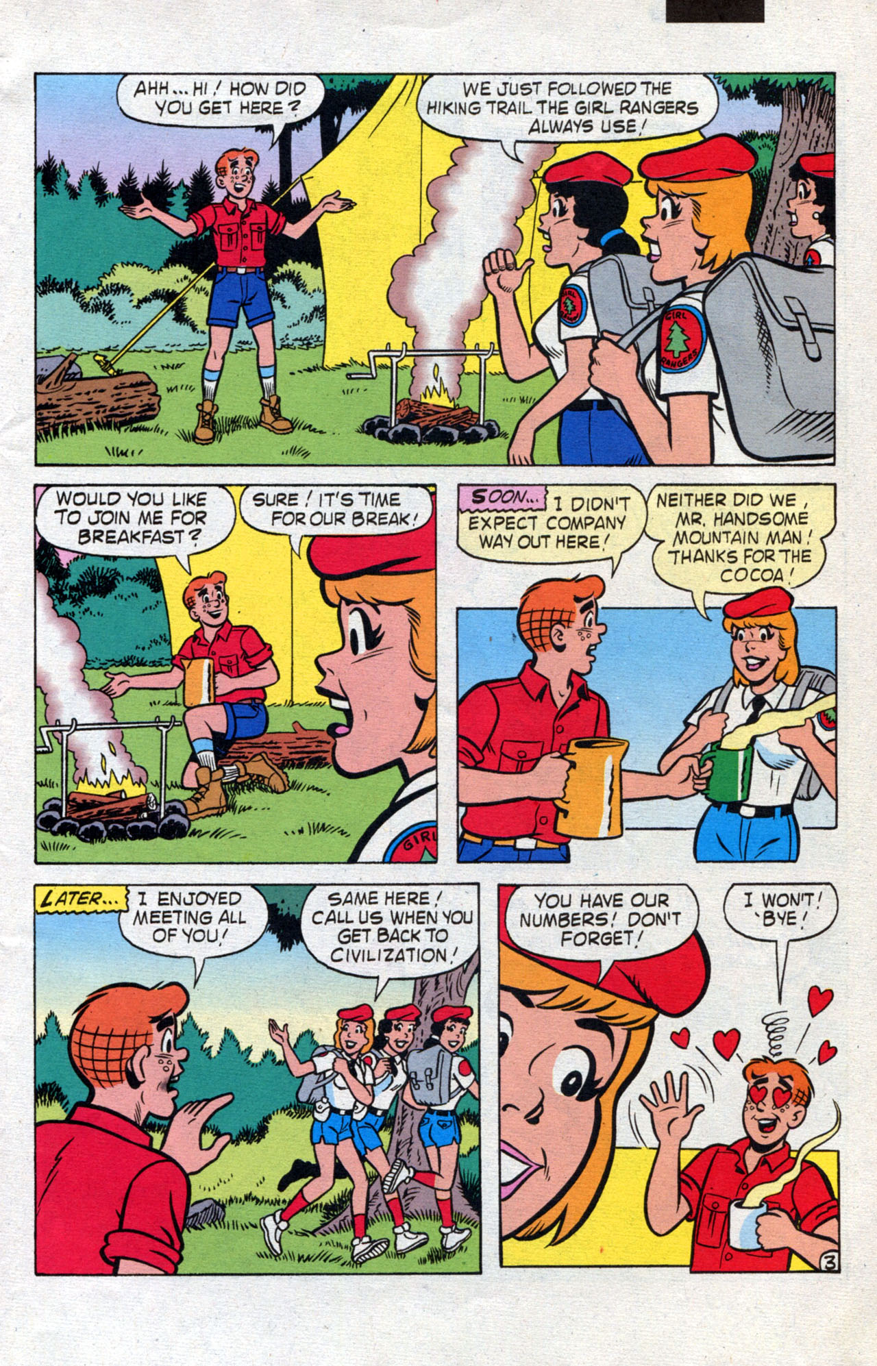 Read online Archie's Vacation Special comic -  Issue #3 - 13
