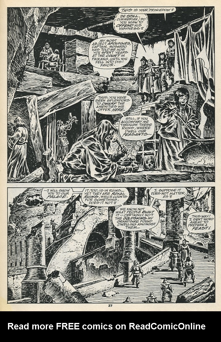 The Savage Sword Of Conan issue 192 - Page 29