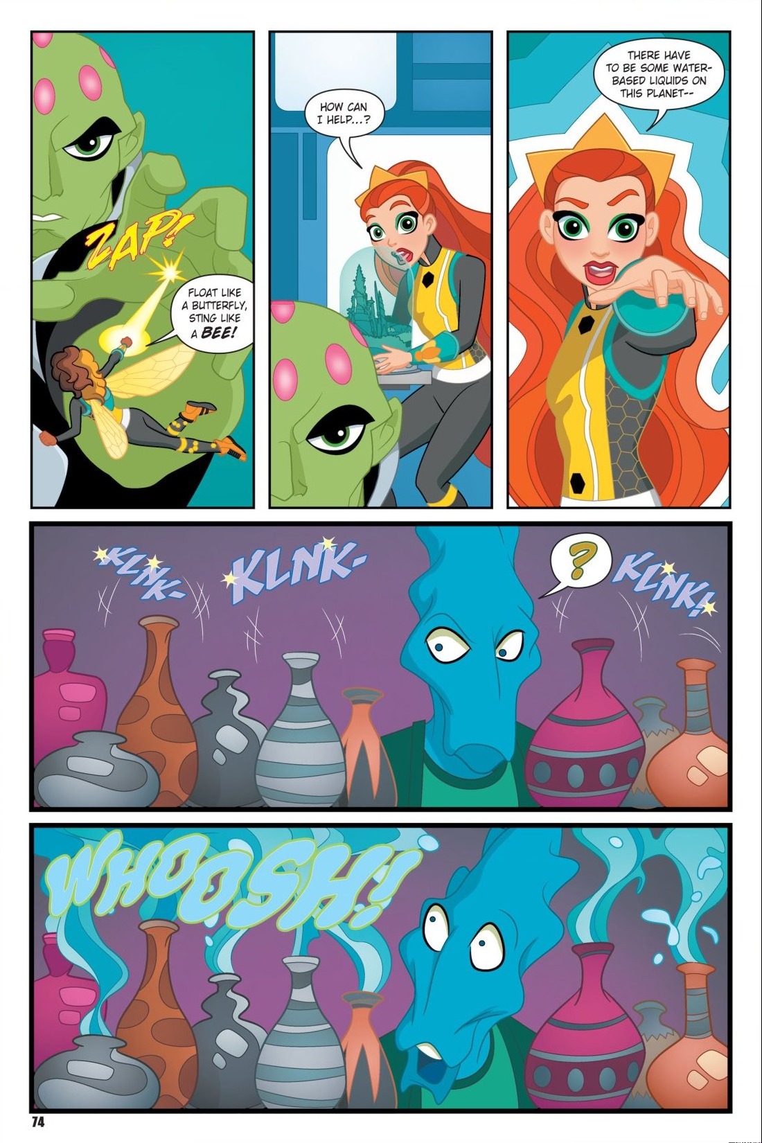 Read online DC Super Hero Girls: Search for Atlantis comic -  Issue # TPB - 72