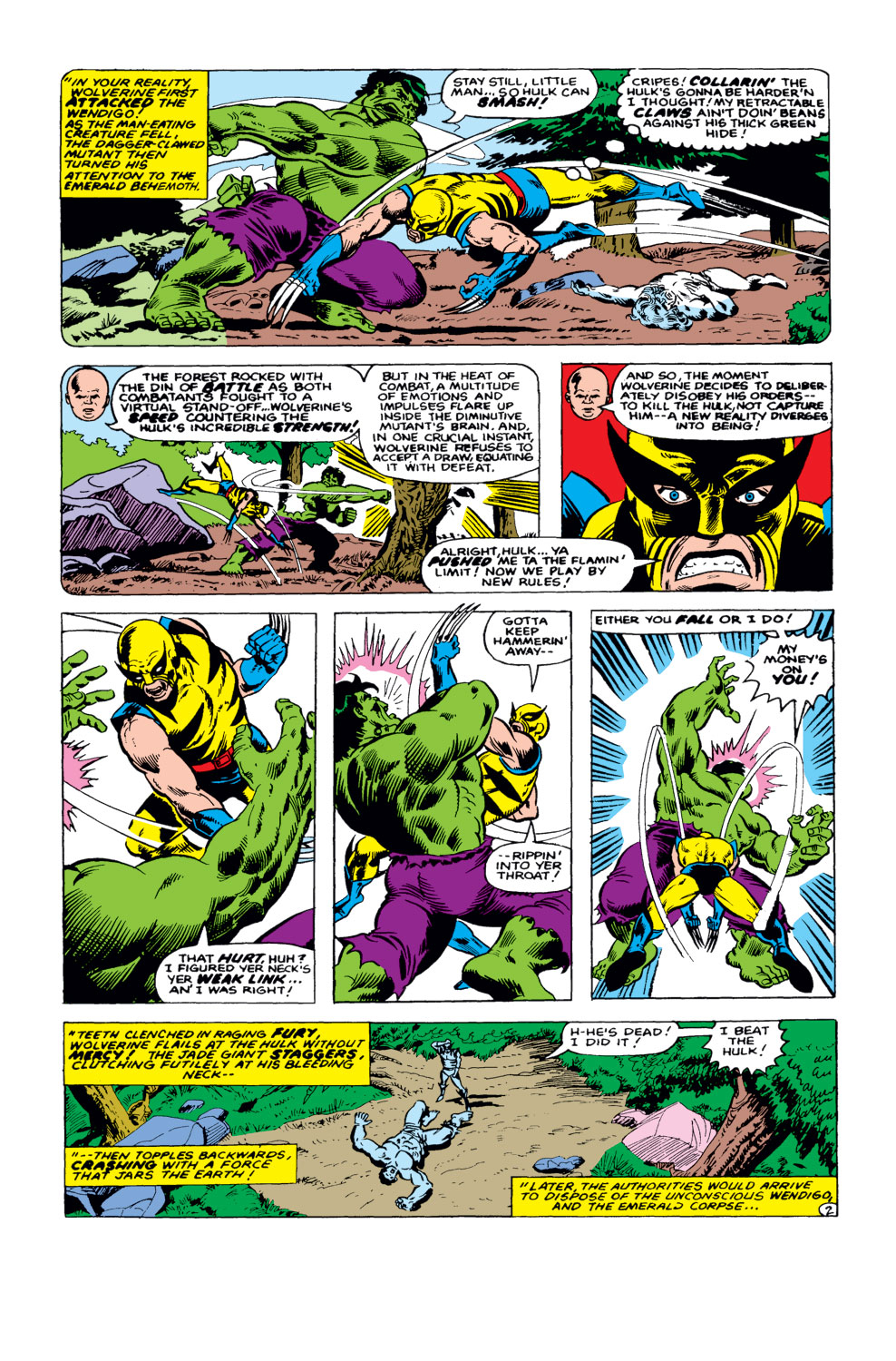 Read online What If? (1977) comic -  Issue #31 - Wolverine had killed the Hulk - 3