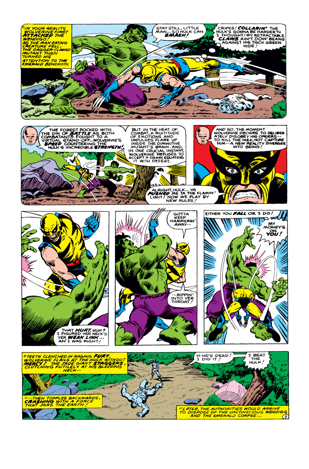 <{ $series->title }} issue 31 - Wolverine had killed the Hulk - Page 3
