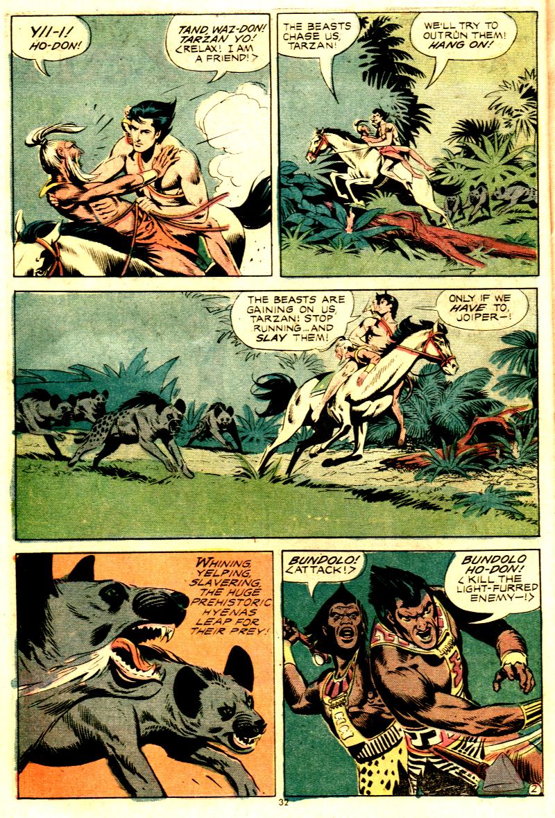 Read online Tarzan (1972) comic -  Issue #232 - 31
