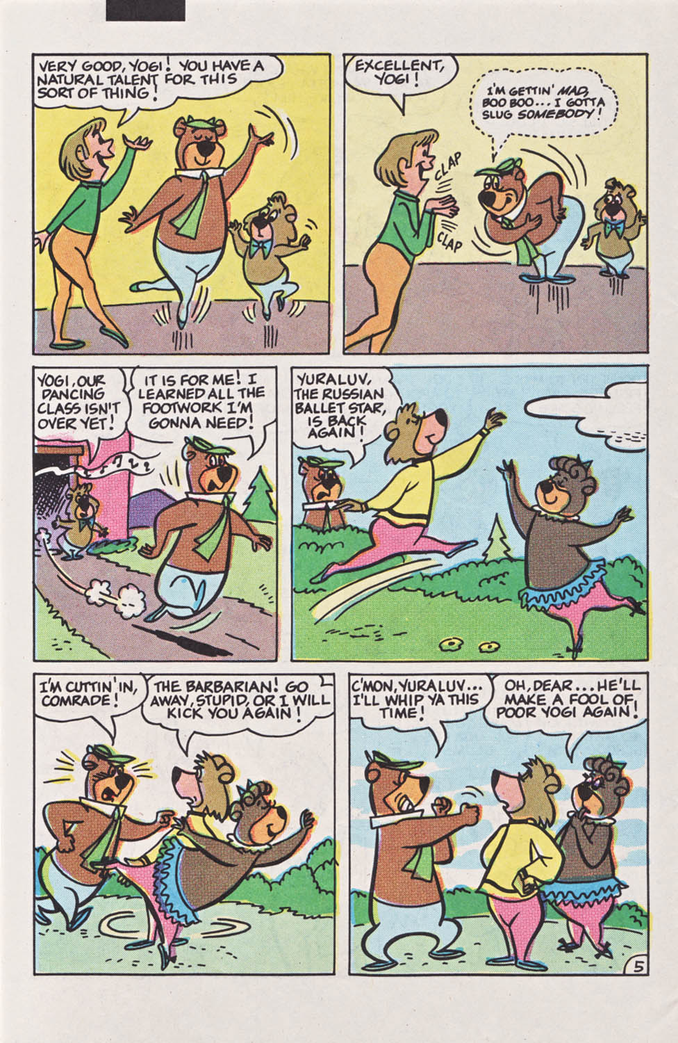 Read online Yogi Bear (1992) comic -  Issue #3 - 8