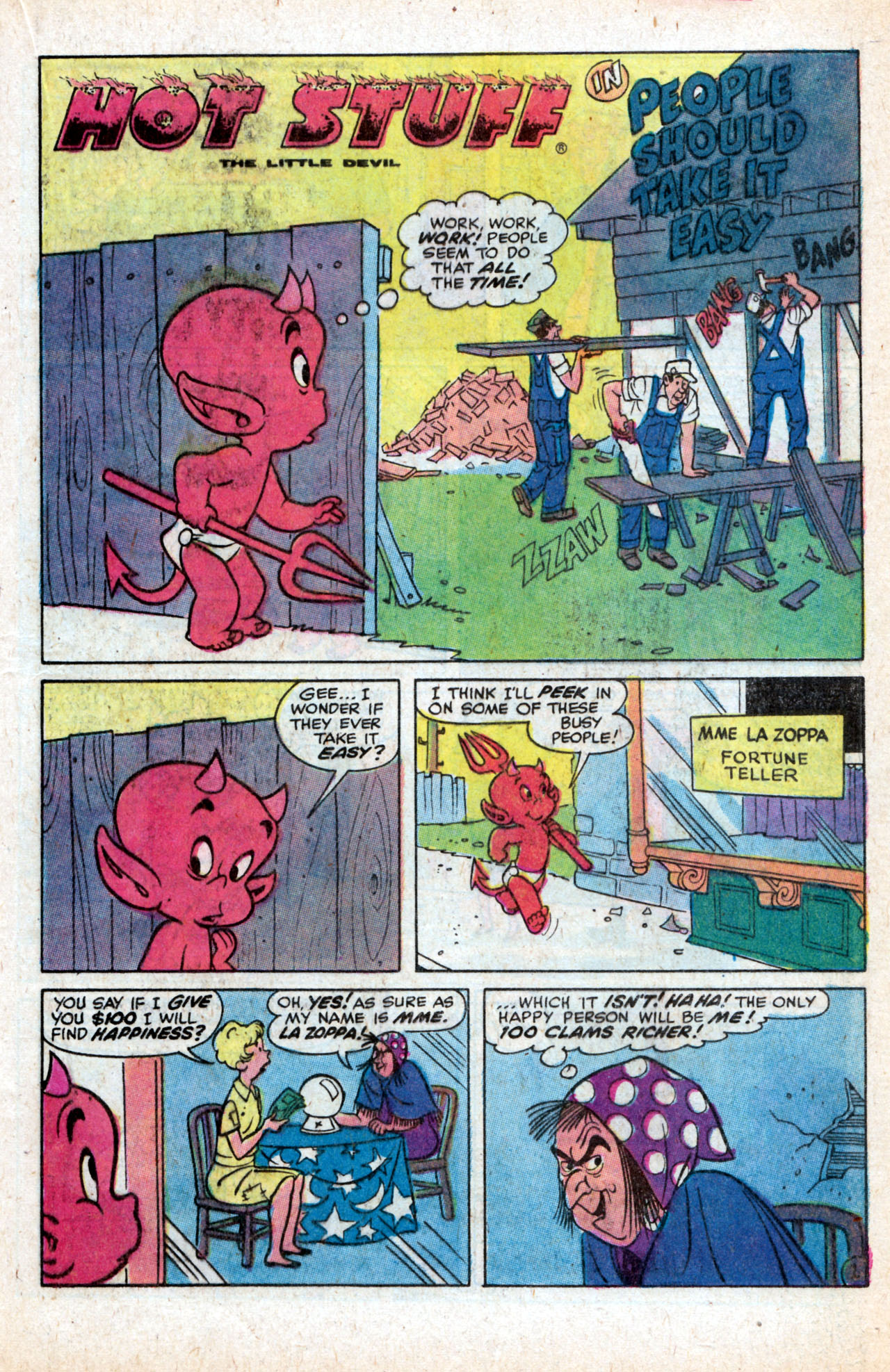 Read online Hot Stuff, the Little Devil comic -  Issue #162 - 21