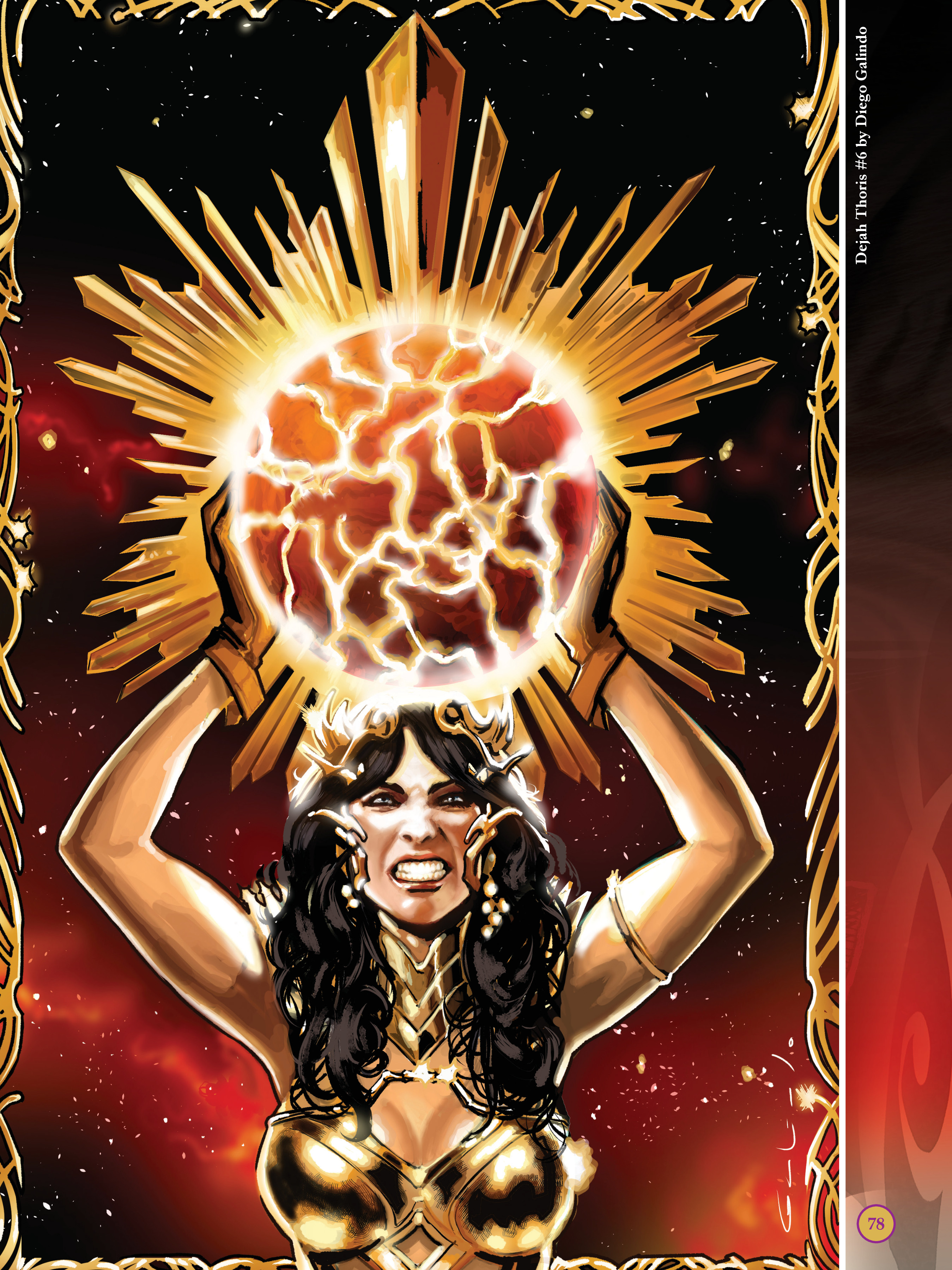 Read online The Art of Dejah Thoris and the Worlds of Mars comic -  Issue # TPB 2 (Part 1) - 77