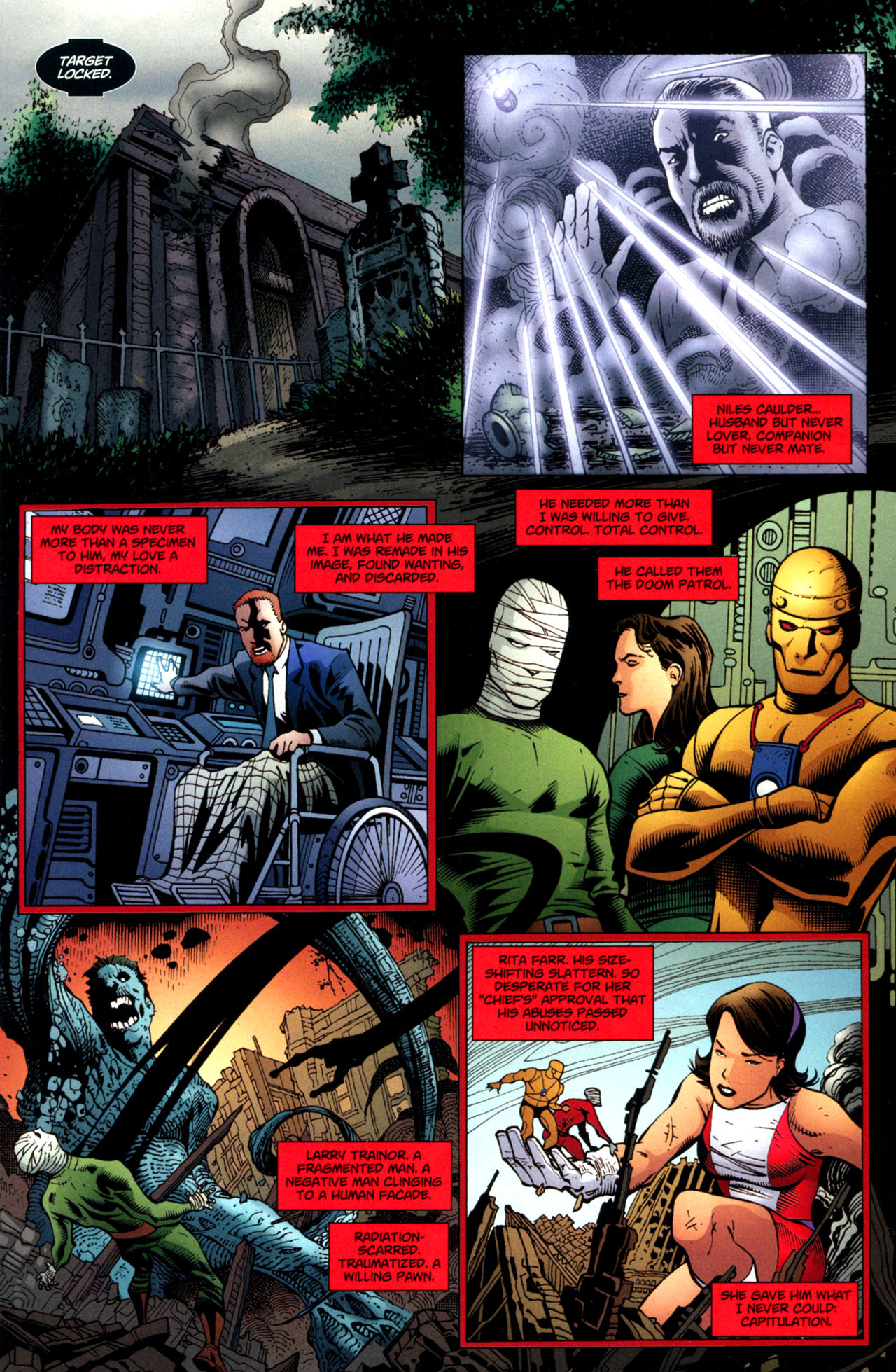 Read online Doom Patrol (2009) comic -  Issue #4 - 2