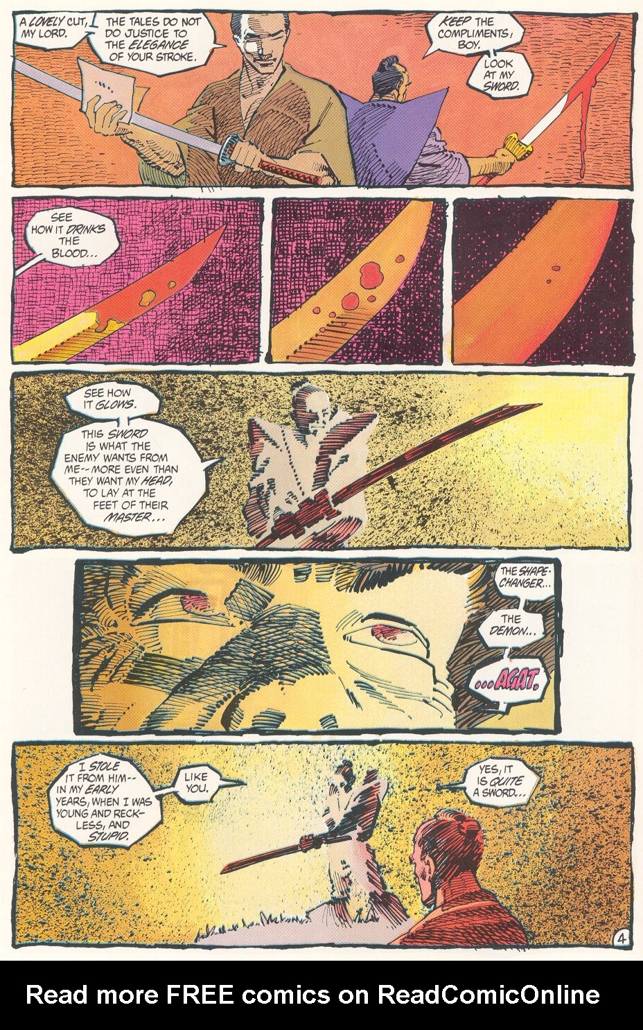 Read online Ronin (1983) comic -  Issue #1 - 6